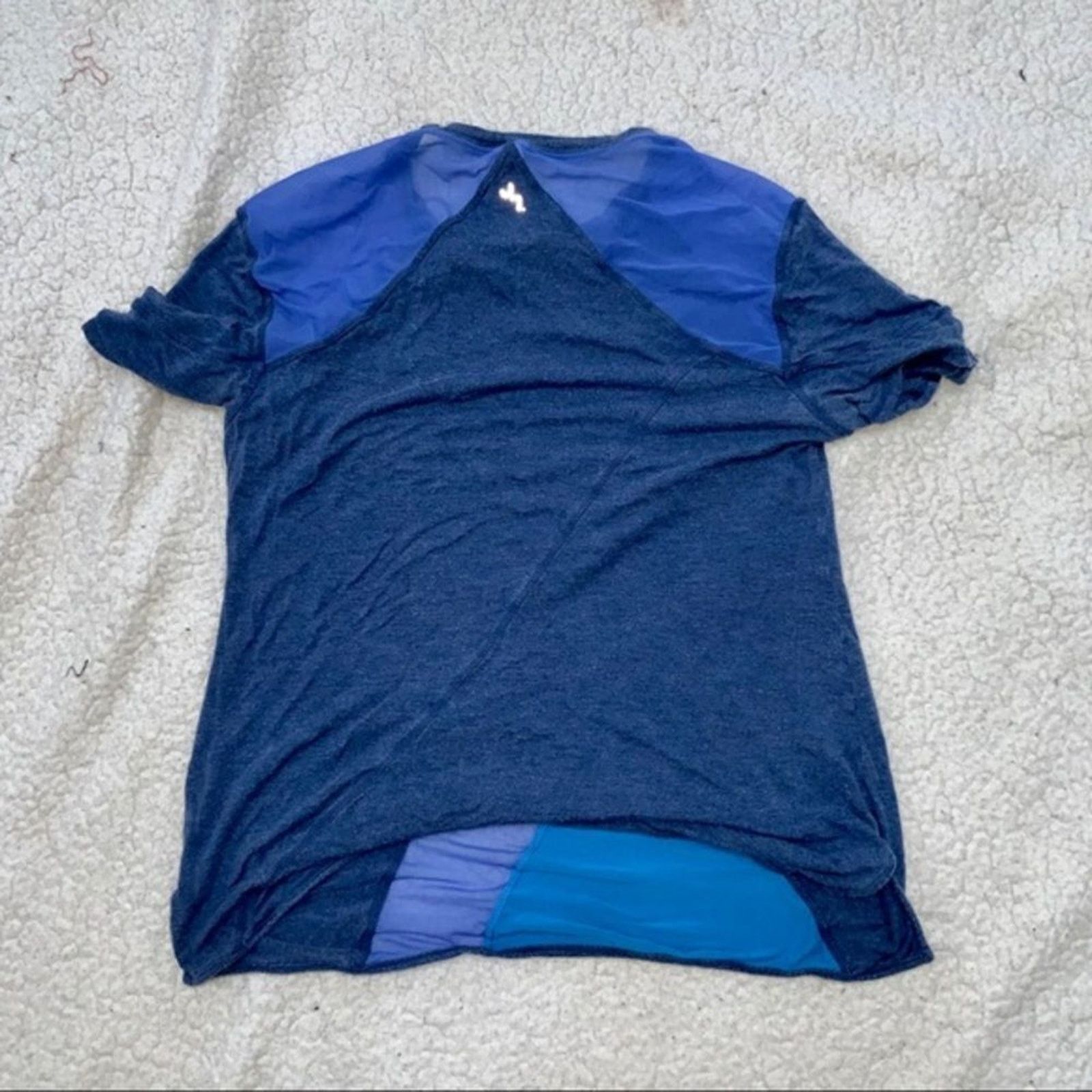 Other Joy Lab Blue Abstract Athleisure T-Shirt | Sz S Size S / US 4 / IT 40 - 5 Thumbnail