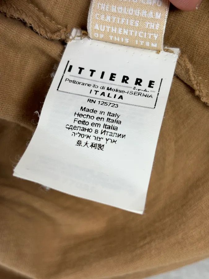 John Galliano Galliano Printed Letters Beige G T-Shirt Size US M / EU 48-50 / 2 - 9 Thumbnail
