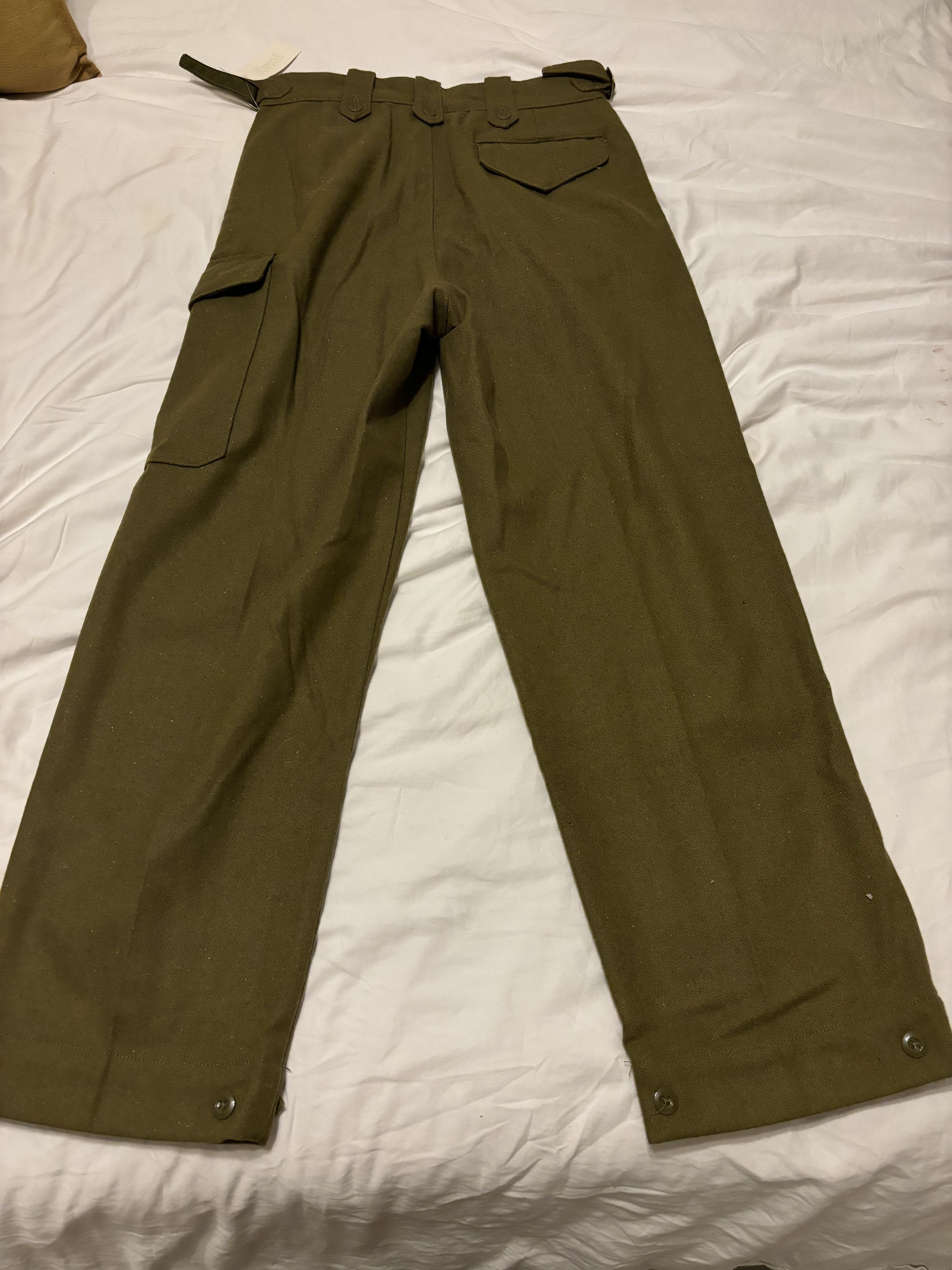 Elwood Elwood Men’s Linen Trousers Size US 29 - 2 Thumbnail