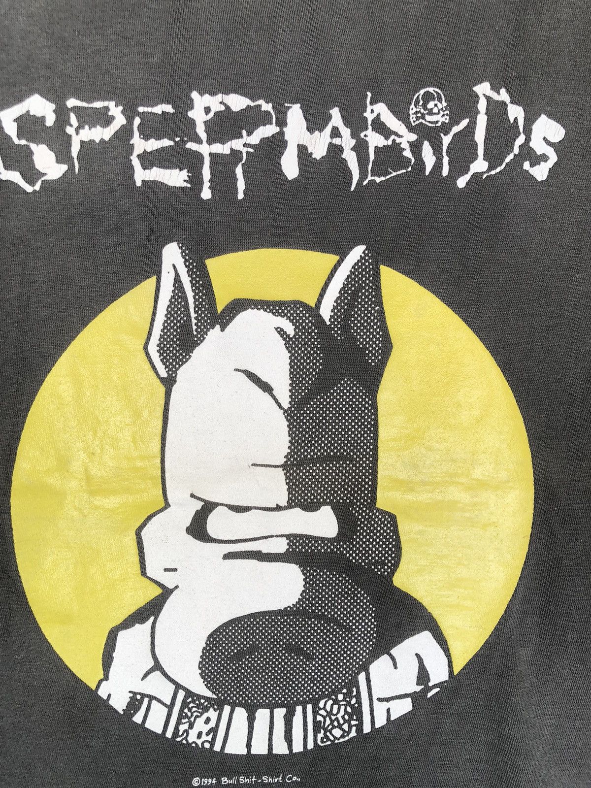 Band Tees Vintage 90s SPERMBIRDS Punk Rock Band Tee Size US XL / EU 56 / 4 - 4 Thumbnail