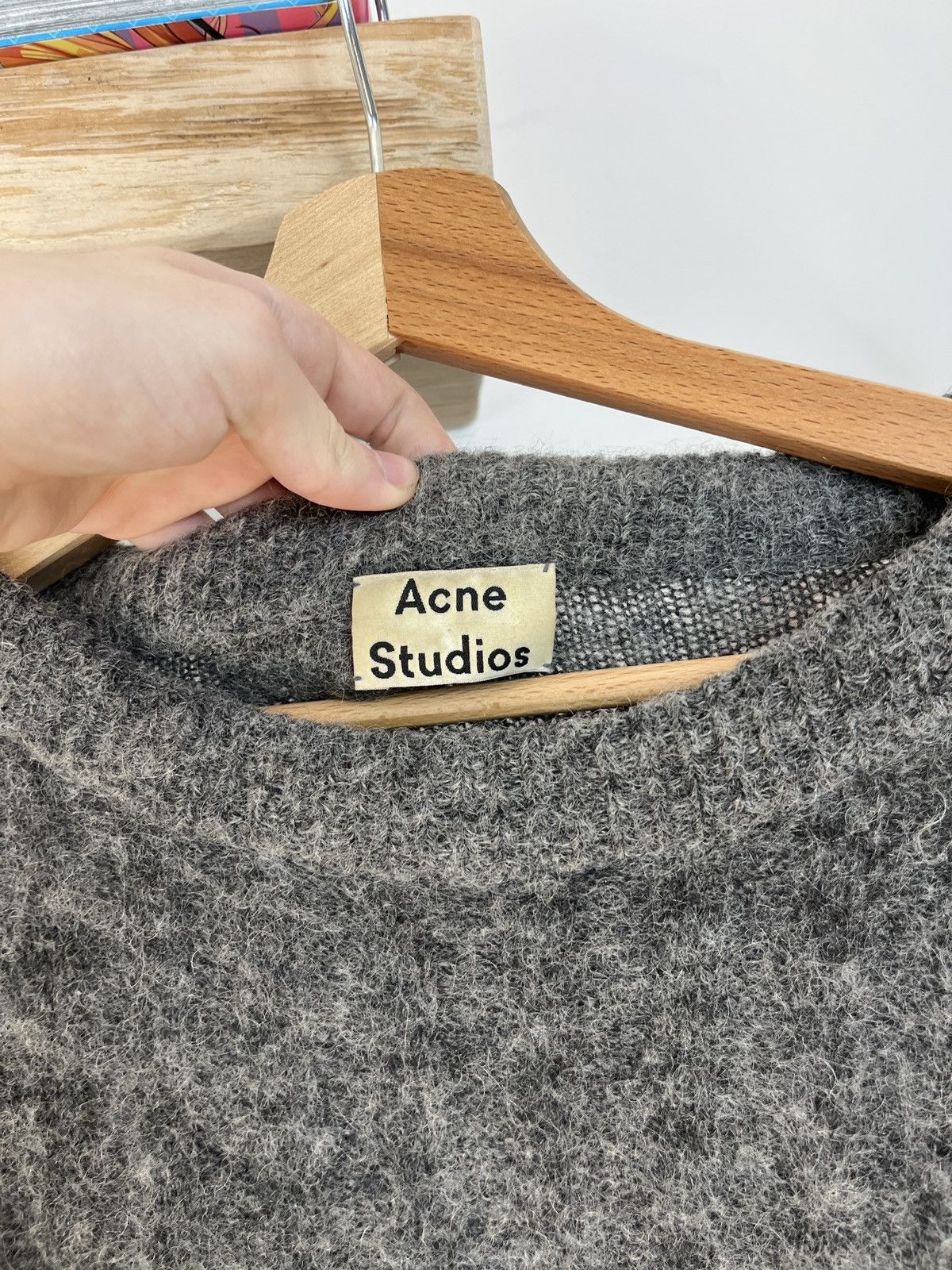 Acne Studios Acne Studios Luxury Y2K avantgarde wool sweater boxy cropped Size US S / EU 44-46 / 1 - 4 Thumbnail