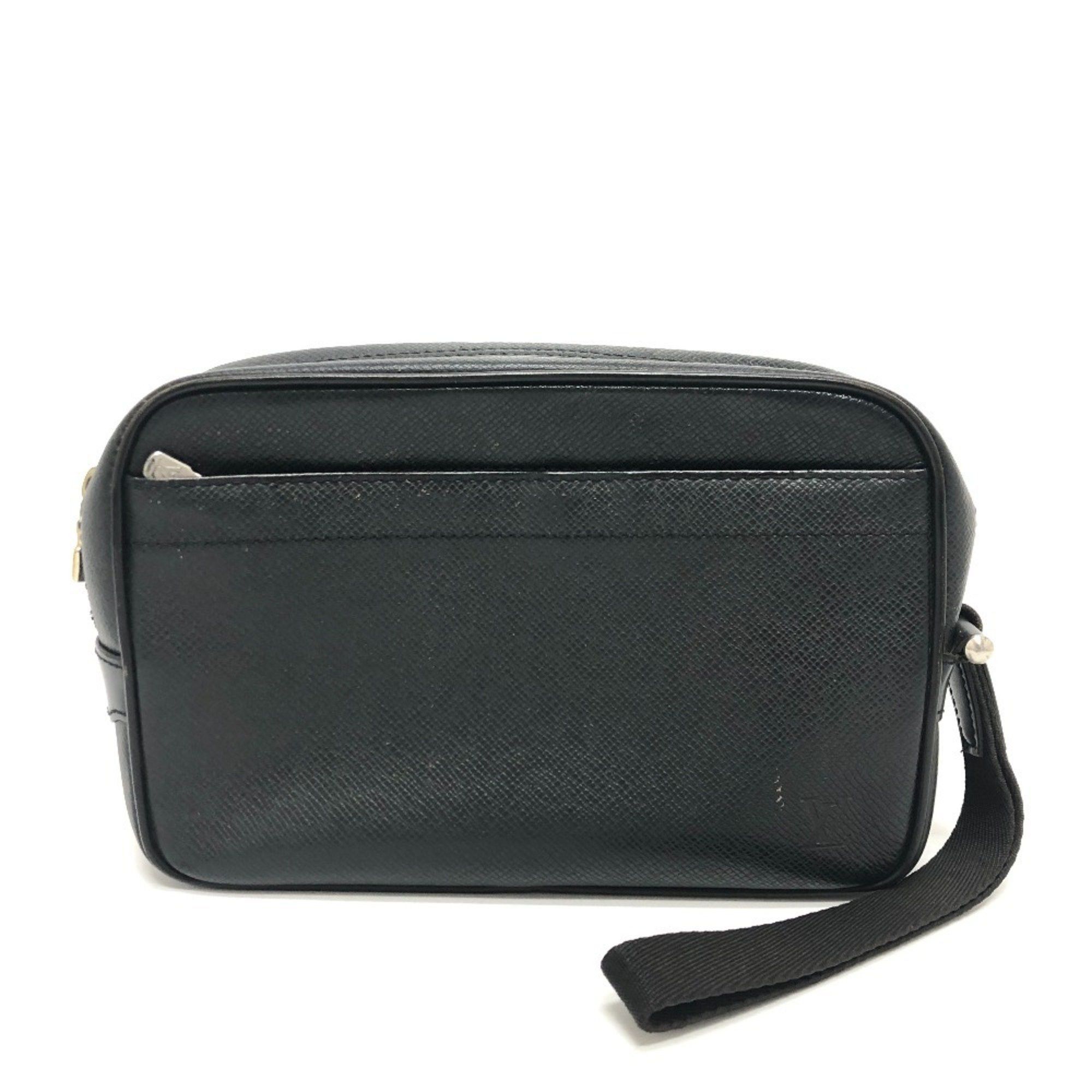 Louis Vuitton LOUIS VUITTON M30812 Taiga Karuga Bag Clutch Second Leather Men's Ardoise Size ONE SIZE - 1 Thumbnail