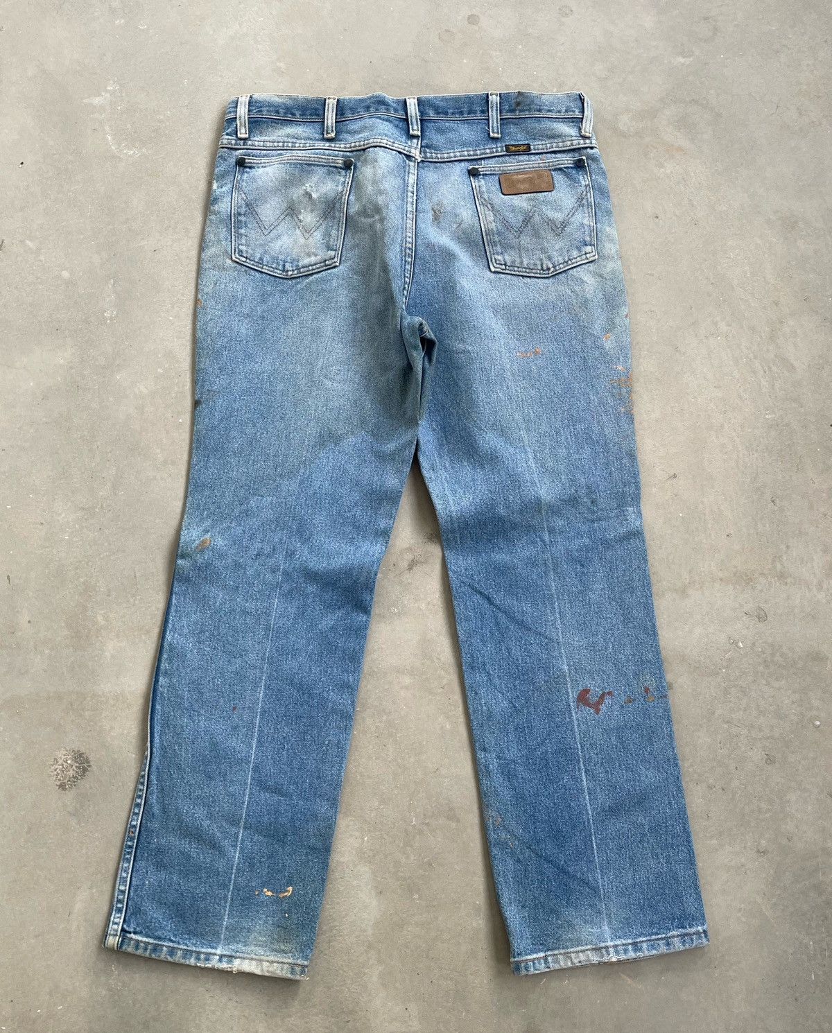 Wrangler WRANGLER DISTRESSED PAINT DENIM PANT Size US 36 / EU 52 - 5 Thumbnail