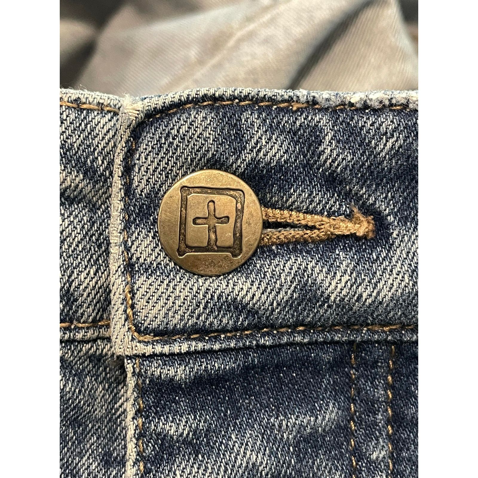 Ksubi Ksubi Light Wash Cheetah Patch Jeans Size US 33 - 5 Thumbnail