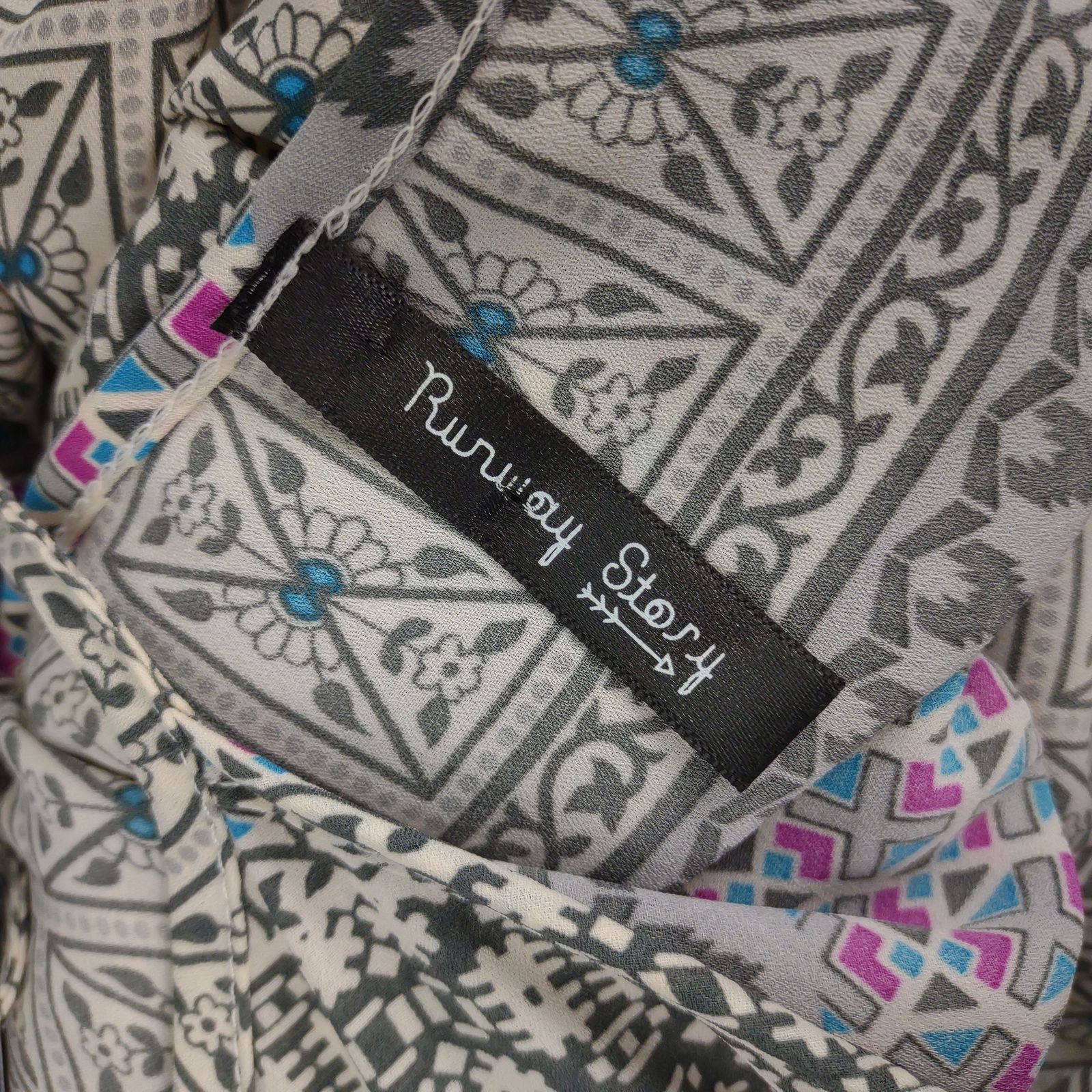 Other RUNWAY STORY Geometric Boho Sun Beachwear Maxi Dress Size S / US 4 / IT 40 - 5 Thumbnail