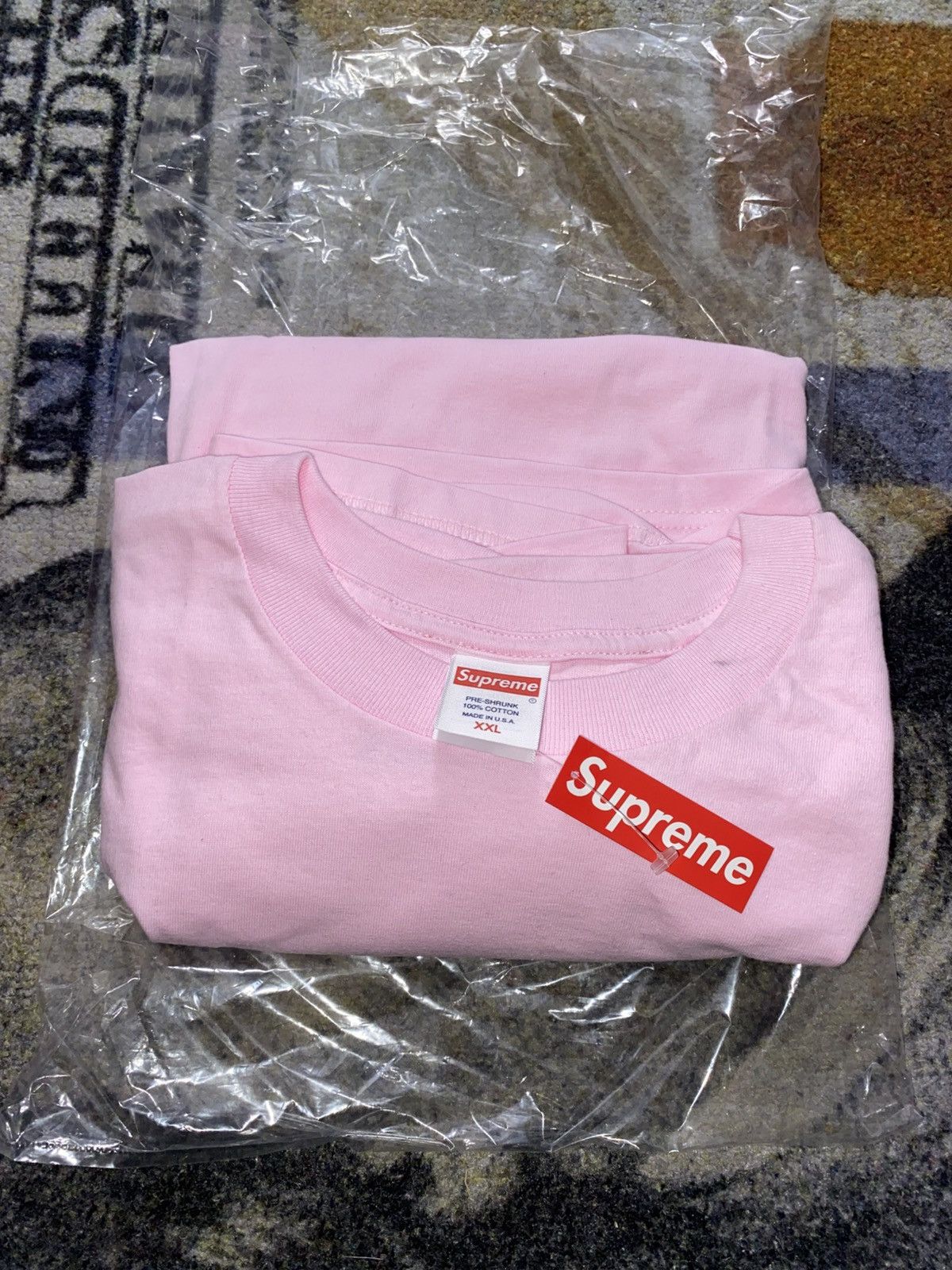 Supreme Supreme Holy War Tee Pink Size US XXL / EU 58 / 5 - 3 Thumbnail