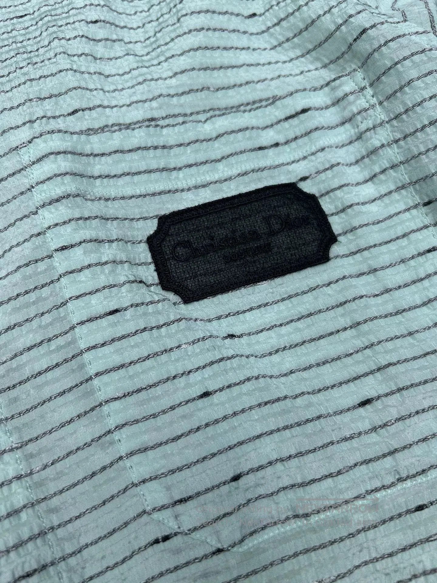 Dior Dior Man 2024 Spring Summer Silk Seersucker Shirt. Size US XXS / EU 40 - 3 Thumbnail