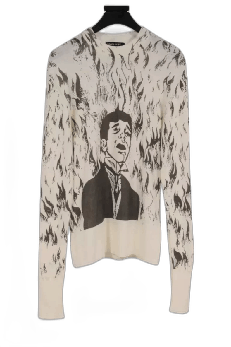 Enfants Riches Deprimes artistic long sleeve graphic t-shirt for men Size US L / EU 52-54 / 3 - 1 Thumbnail