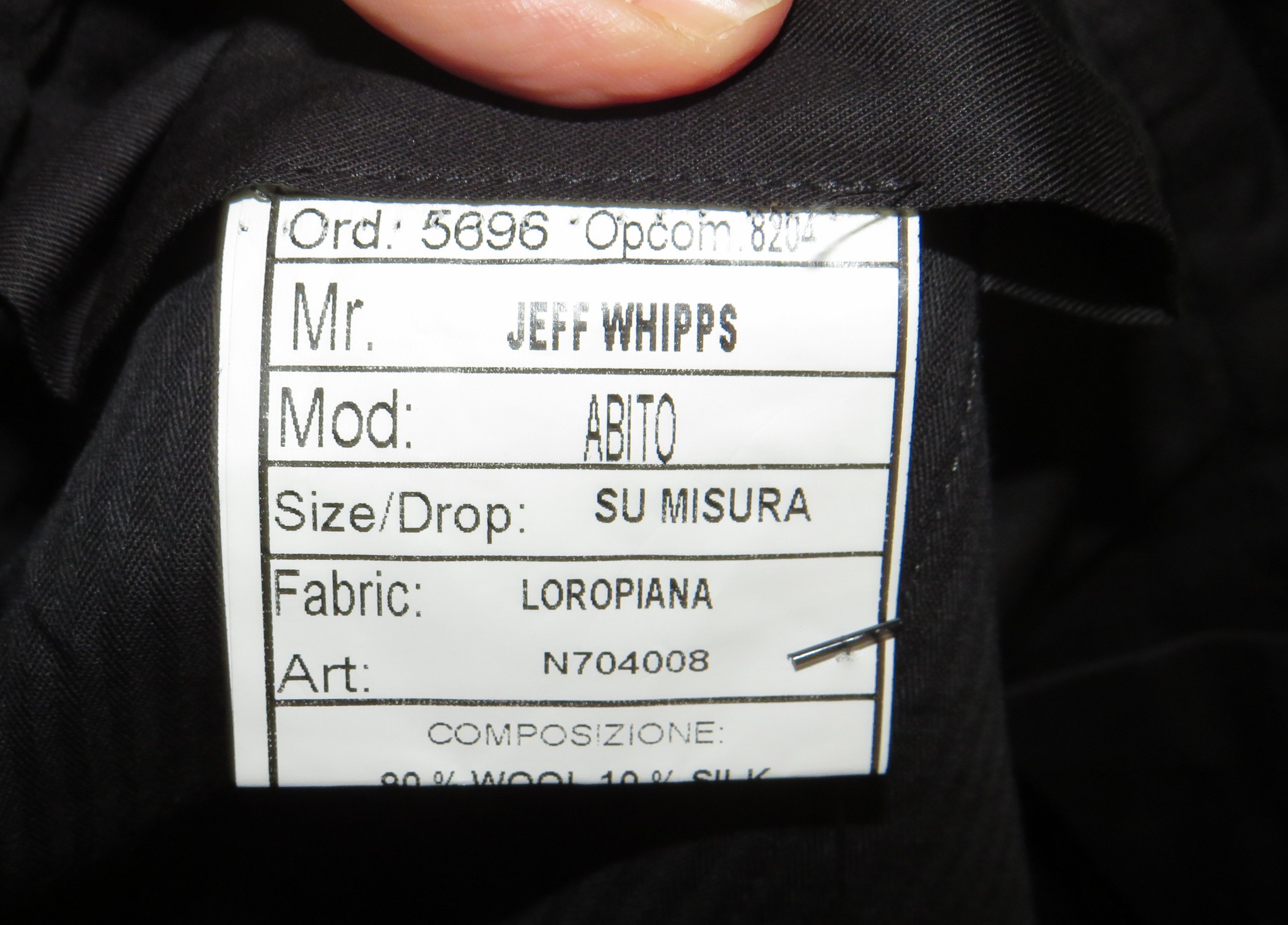 Other J. Meuser Loro Piana Super 150 Bespoke Blue Seersucker Suit Size 38R - 16 Thumbnail