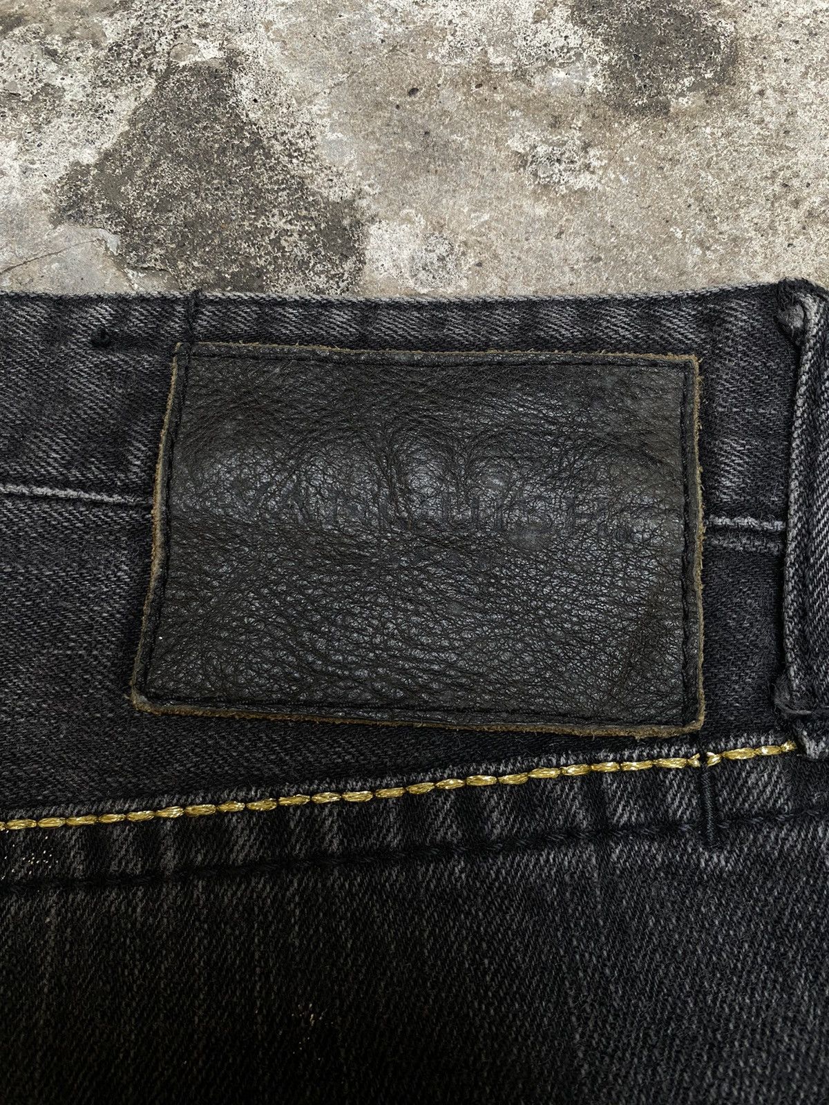 Vanquish Vanquish Tokyo Japan Faded Black Denim Size US 32 / EU 48 - 3 Thumbnail