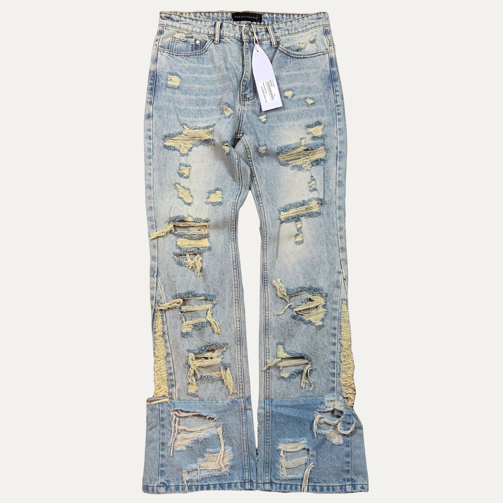 Who Decides War Who Decides War Gnarly Denim Jean Size US 36 / EU 52 - 1 Thumbnail