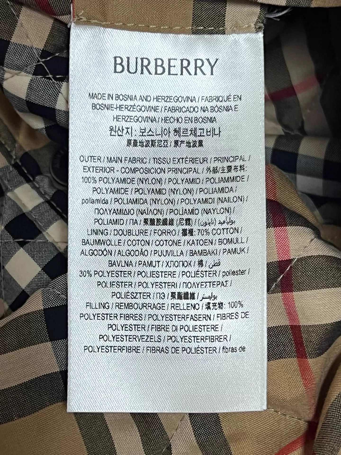 Burberry Burberry quilted corduroy padded coat M like new Size M / US 6-8 / IT 42-44 - 9 Thumbnail