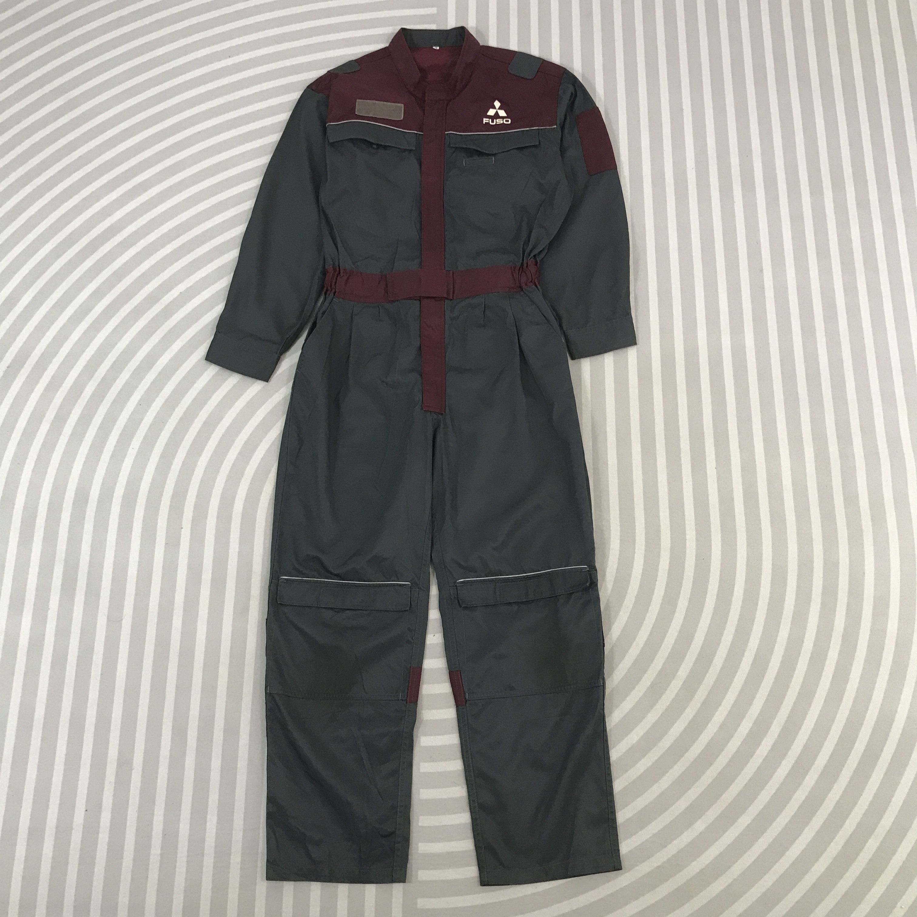Sports Specialties Vintage Mitsubishi Fuso track Racing Coverall Jacket Size US M / EU 48-50 / 2 - 2 Thumbnail
