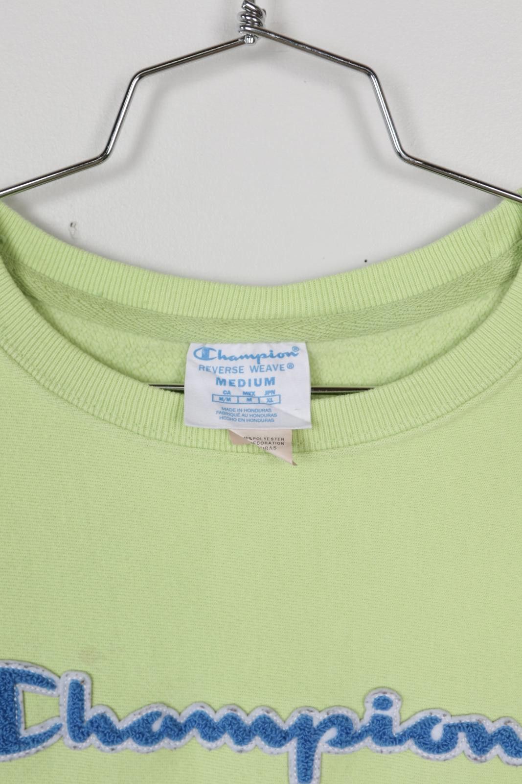Champion 90's Champion Chenille Logo Crewneck Size M / US 6-8 / IT 42-44 - 5 Thumbnail