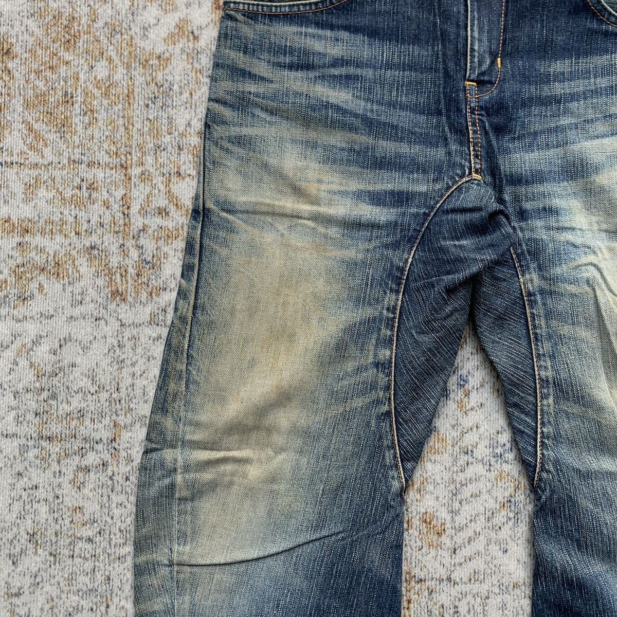 Japanese Brand 2000s Japanese Brand Edwin Mud Wash Wide Flared Denim Pants Size US 29 - 5 Thumbnail