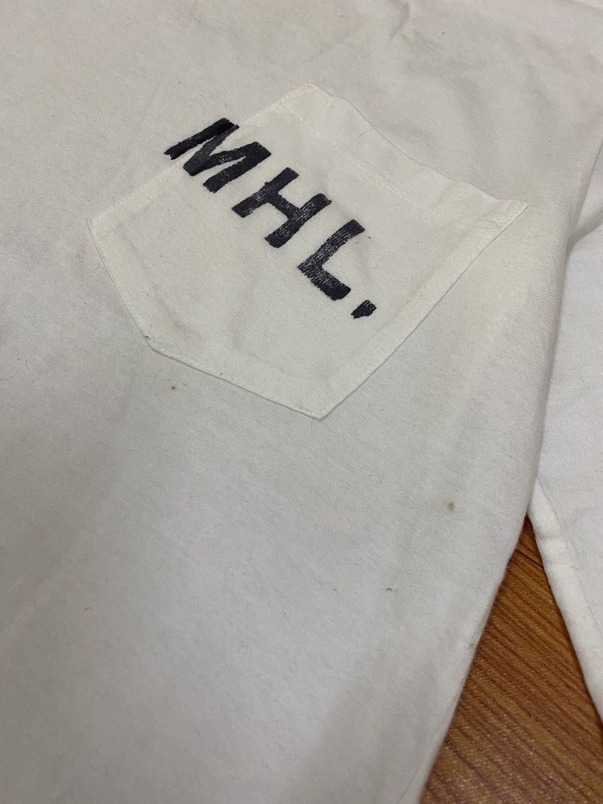 Designer × Margaret Howell Margaret Howell White Long Sleeve Tee Size US S / EU 44-46 / 1 - 6 Thumbnail