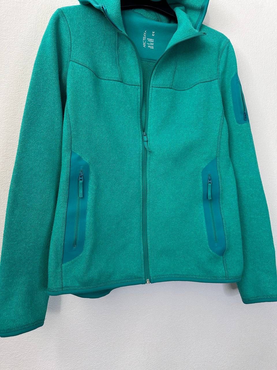 Arc'teryx Arc’teryx Women’s Green Hooded Fleece Jacket Trim Fit Size M Size M / US 6-8 / IT 42-44 - 8 Thumbnail