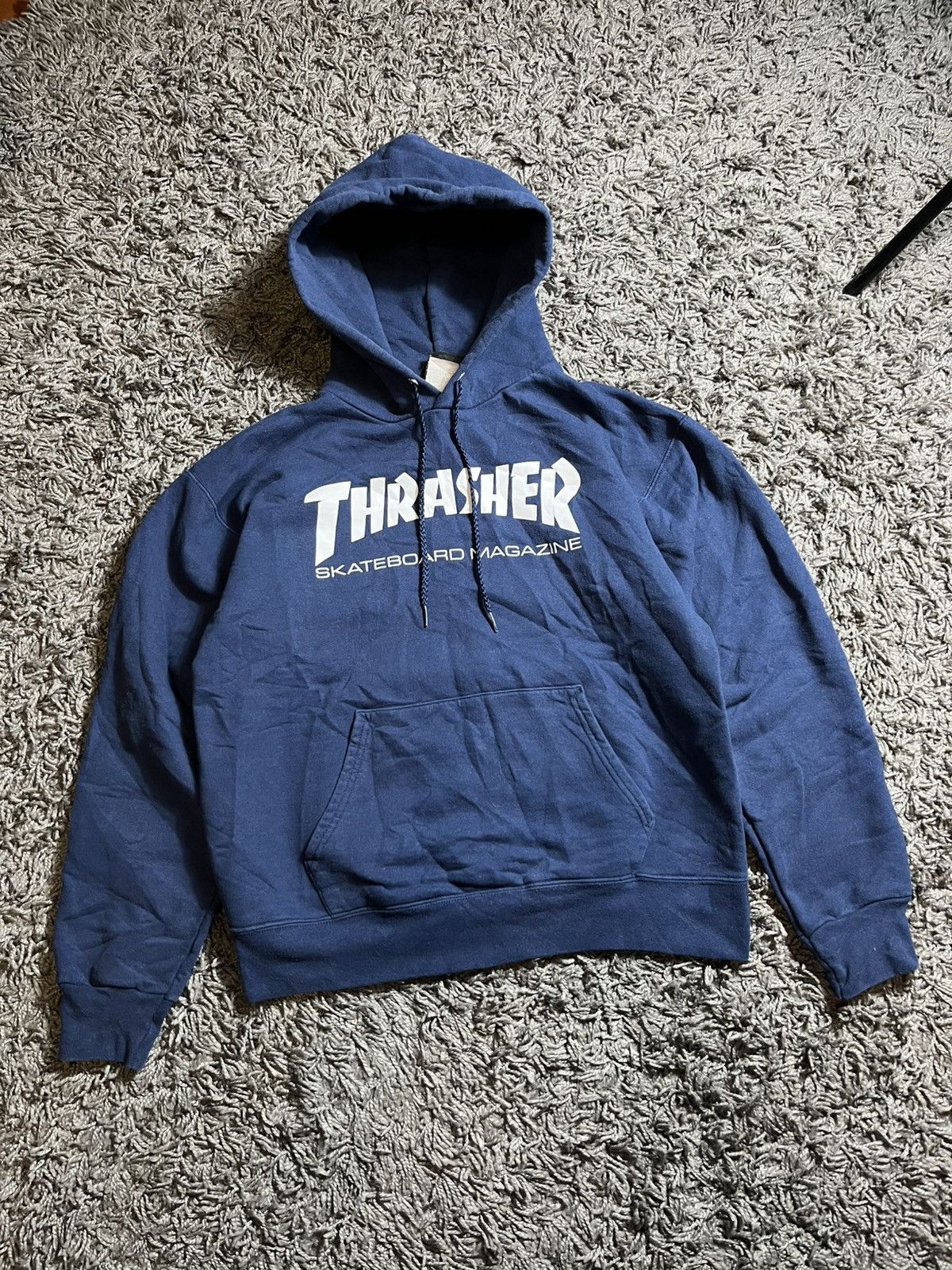 Thrasher THRASHER VINTAGE Y2K WMNS COTTON BASIC SKATEBOARD HOODIE Size S / US 4 / IT 40 - 1 Thumbnail