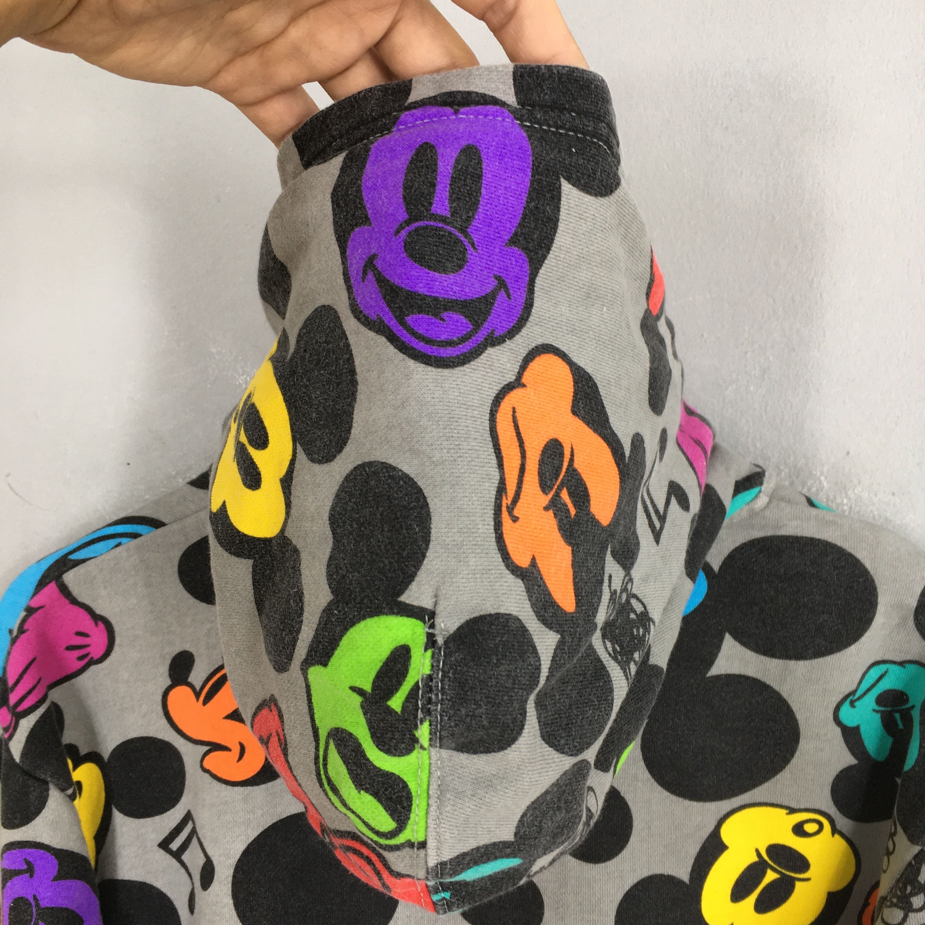 Disney Vintage Mickey Mouse And Friends Overprint Sweatshirt Large Size US L / EU 52-54 / 3 - 9 Thumbnail