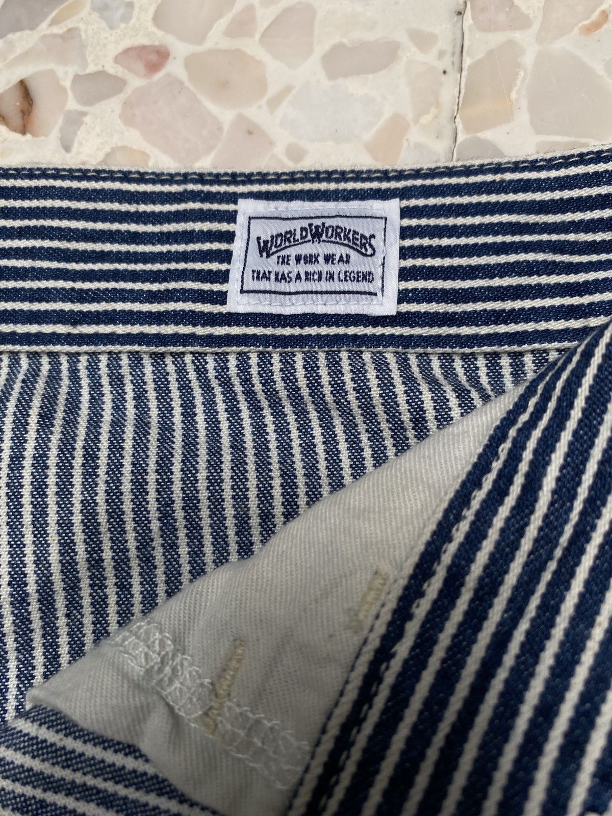 Japanese Brand × Vintage Vintage Japanese Brand World Wockers Hickory Pants 2000s Size US 32 / EU 48 - 6 Thumbnail