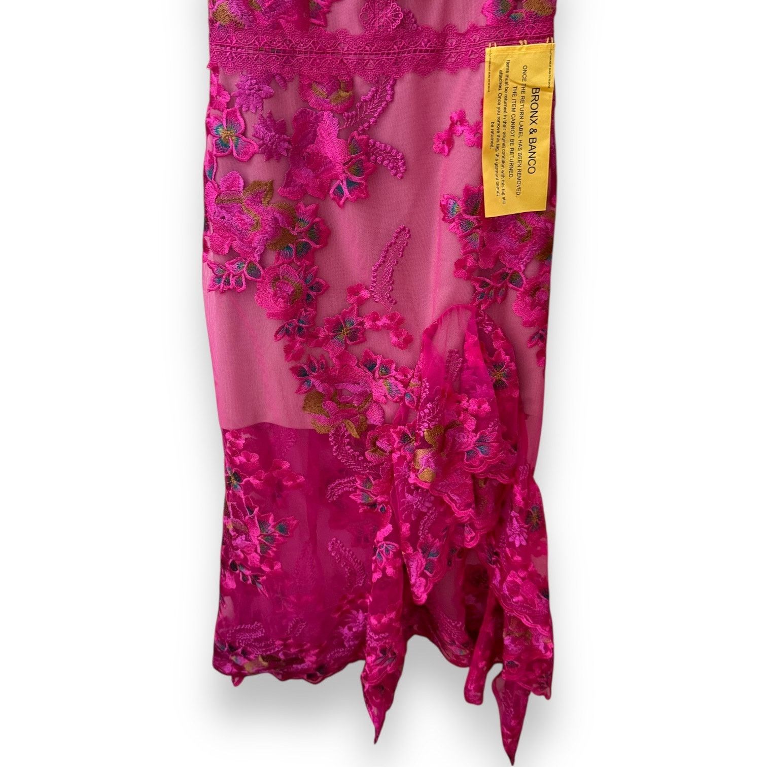NWT Bronx and Banco Eva Midi Dress Medium Women's 6 US