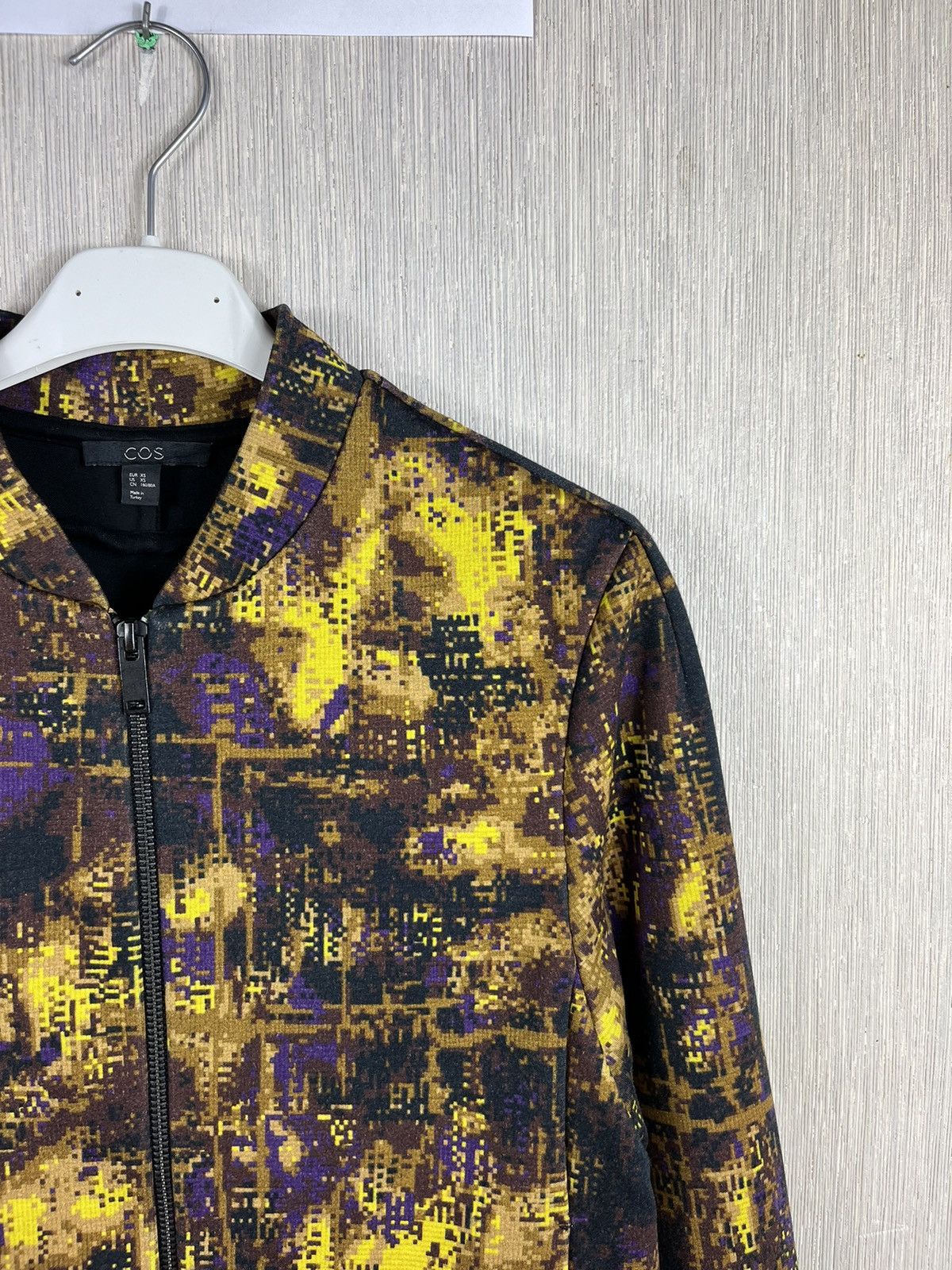 Cos × Designer COS abstract full print pixel light viscose jacket Size XS / US 0-2 / IT 36-38 - 3 Thumbnail