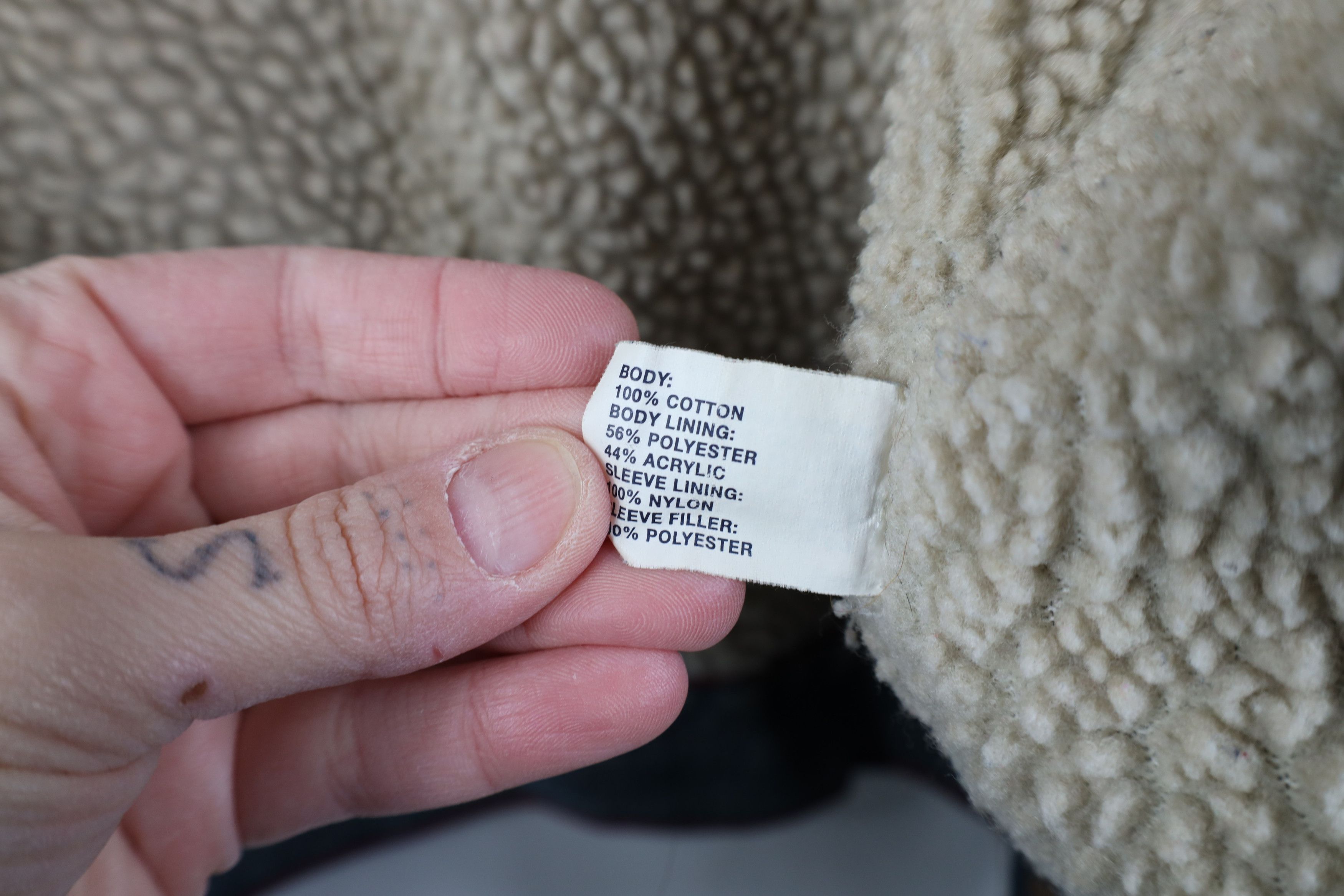 Gap Vintage Y2K 2004 Gap Deep Pile Fleece Lined Trucker Jacket Size US M / EU 48-50 / 2 - 12 Thumbnail
