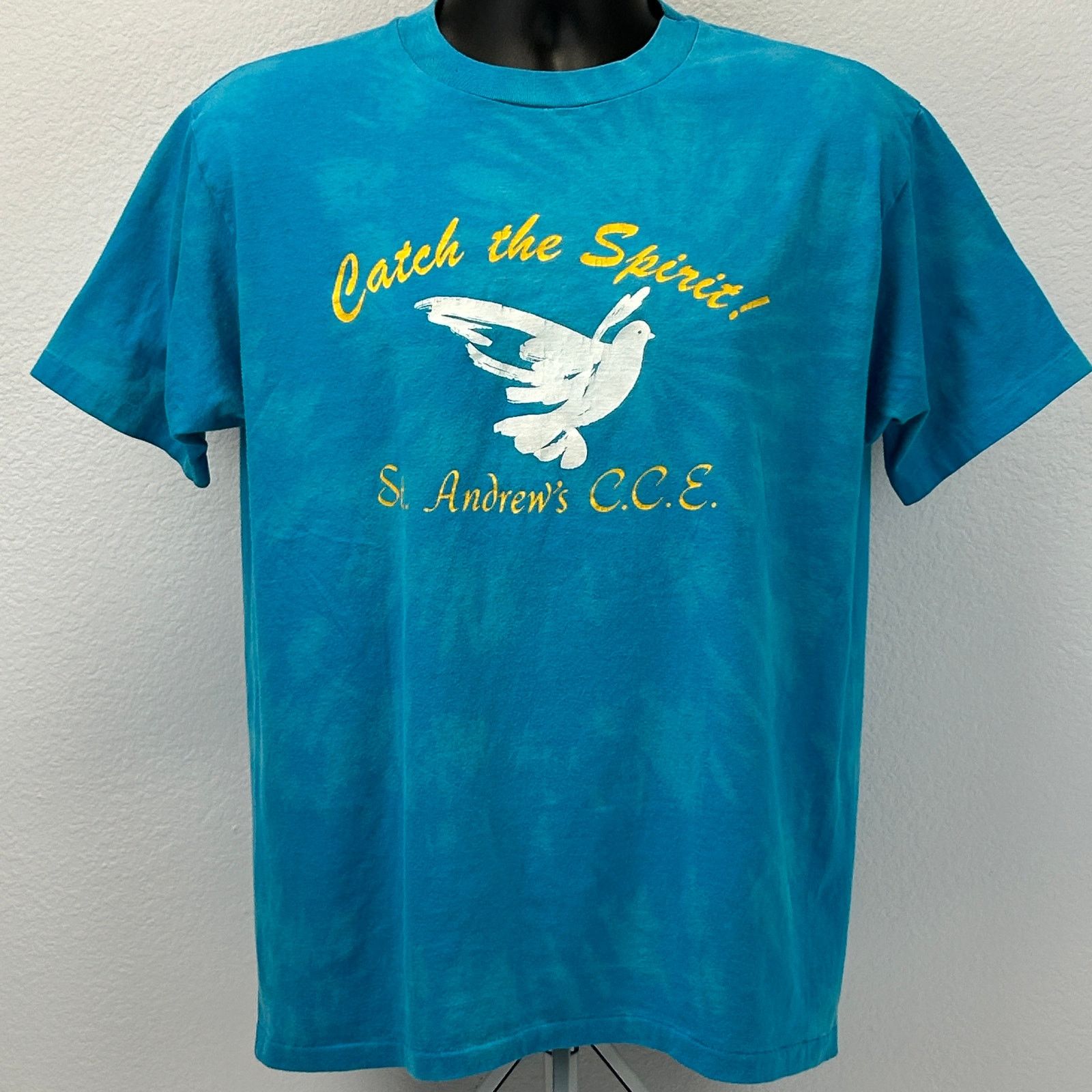 Hanes Vintage St Andrews Church CCE T Shirt Catholic L Large Size US L / EU 52-54 / 3 - 2 Thumbnail
