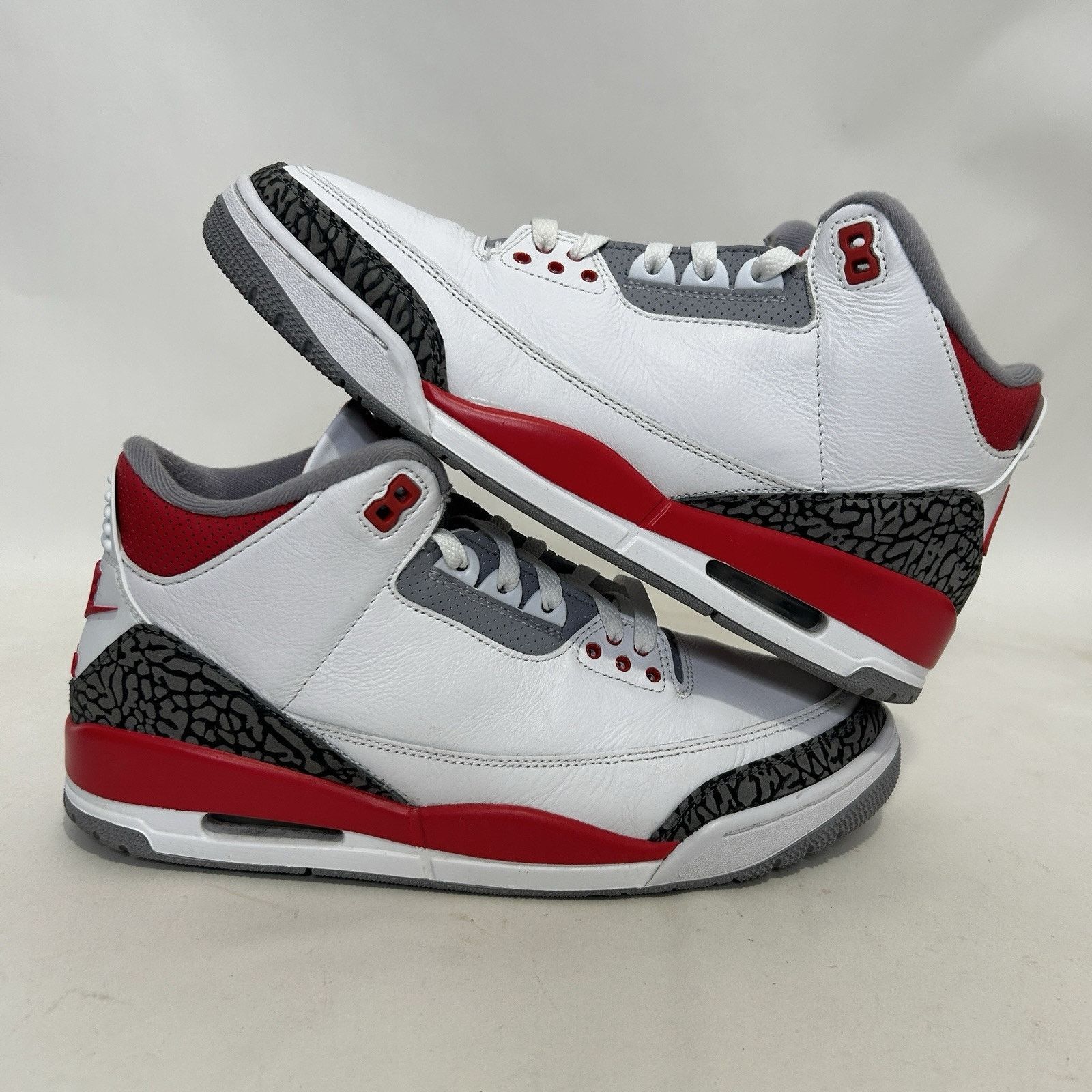 Jordan Brand Nike Air Jordan 3 Retro “Fire Red” 2022 Size US 11 / EU 44 - 1 Thumbnail