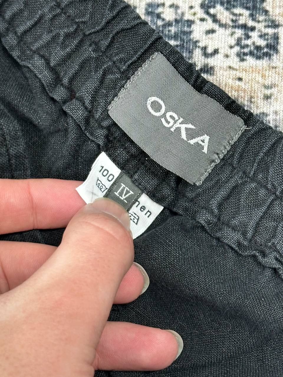 Japanese Brand Vintage OSKA Balloon Linen Pants Japanese Baggy Size US 32 / EU 48 - 8 Thumbnail