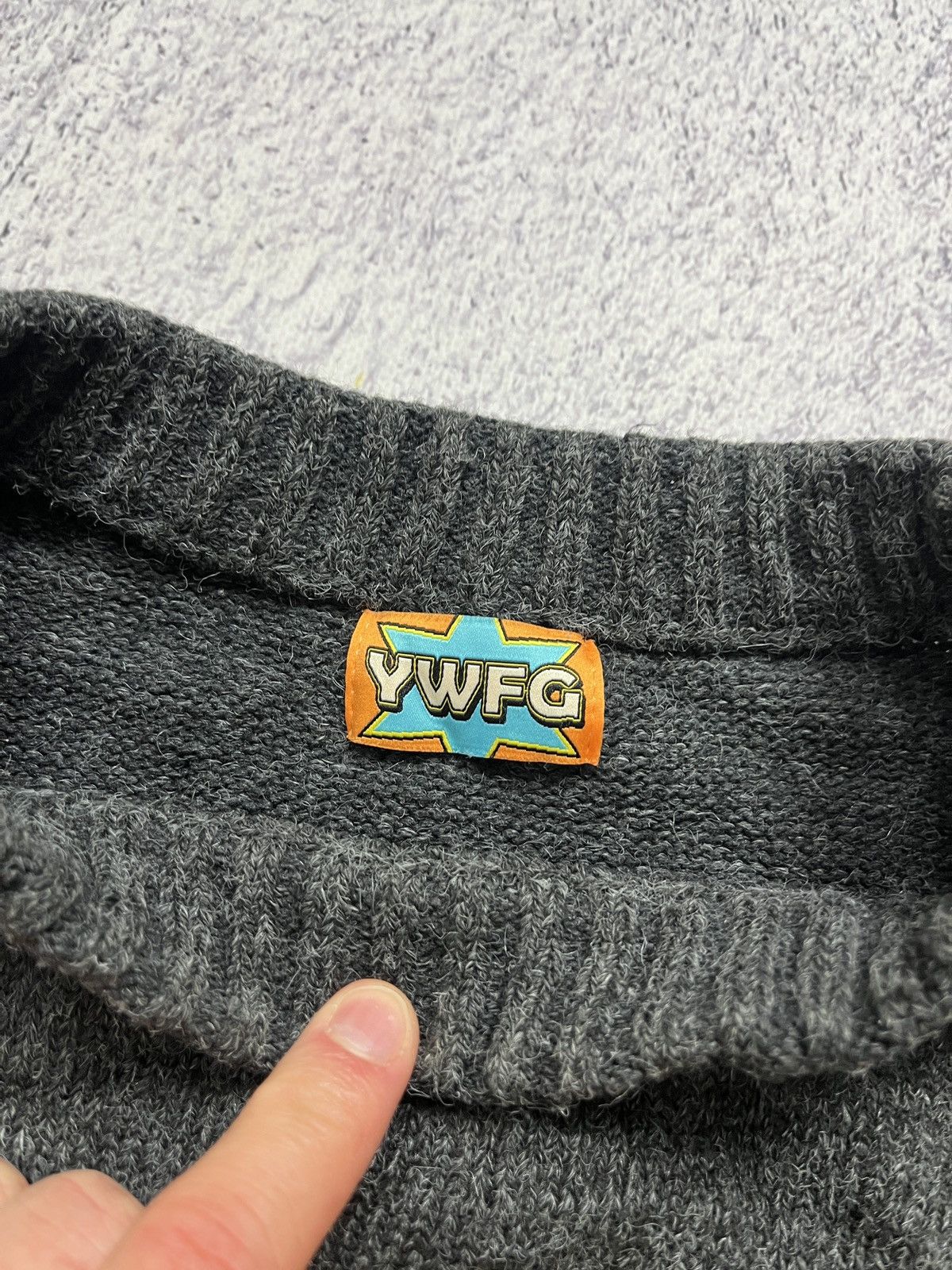 Vintage Vintage 90’s Fries Humor Wool Knit Sweater Embroidered Logo Size S / US 4 / IT 40 - 12 Thumbnail
