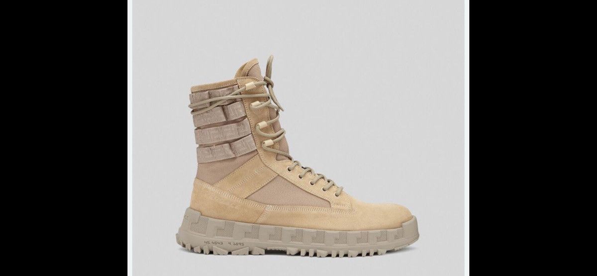 Versace Versace mens tactical military boots. 44/11. $1250 Size US 11 / EU 44 - 1 Thumbnail