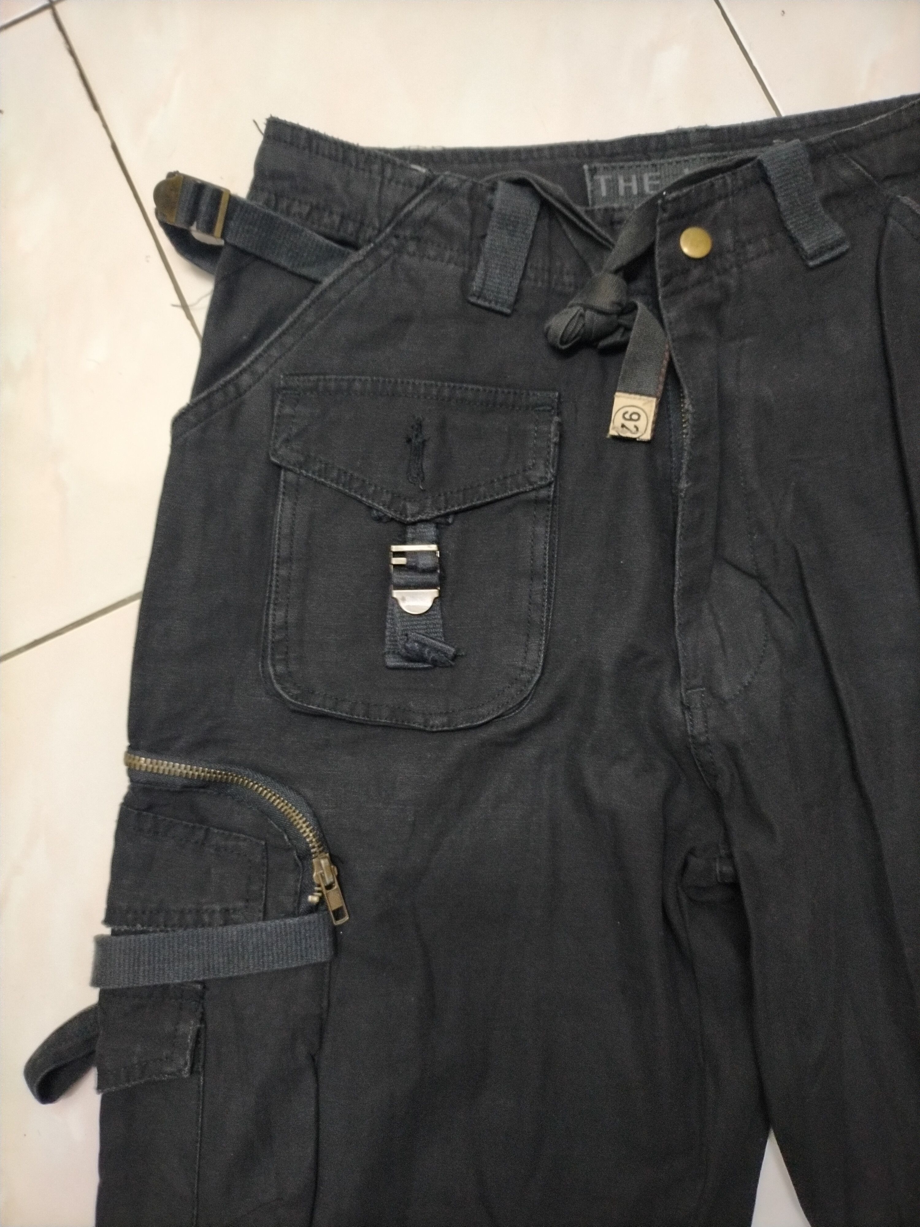 PPFM Vintage The Voice Tactical Bondage Cargo Pants Size US 31 - 2 Thumbnail