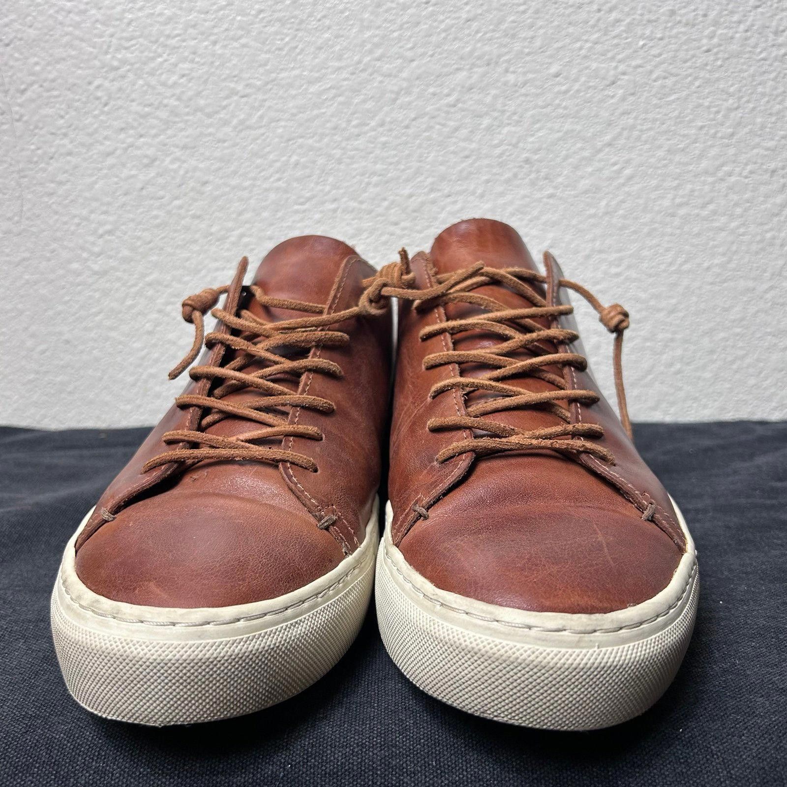 Massimo Dutti Massimo Dutti Leather Sneakers sz 12 Size US 12 / EU 45 - 2 Thumbnail