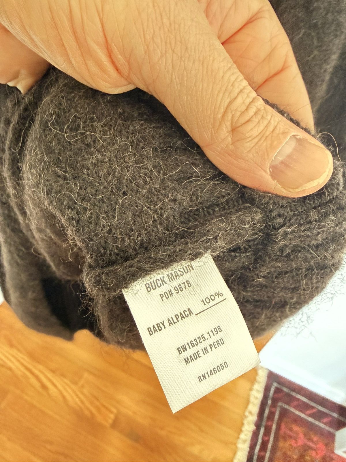 Buck Mason Shaggy Alcapa sweater Size US L / EU 52-54 / 3 - 5 Thumbnail