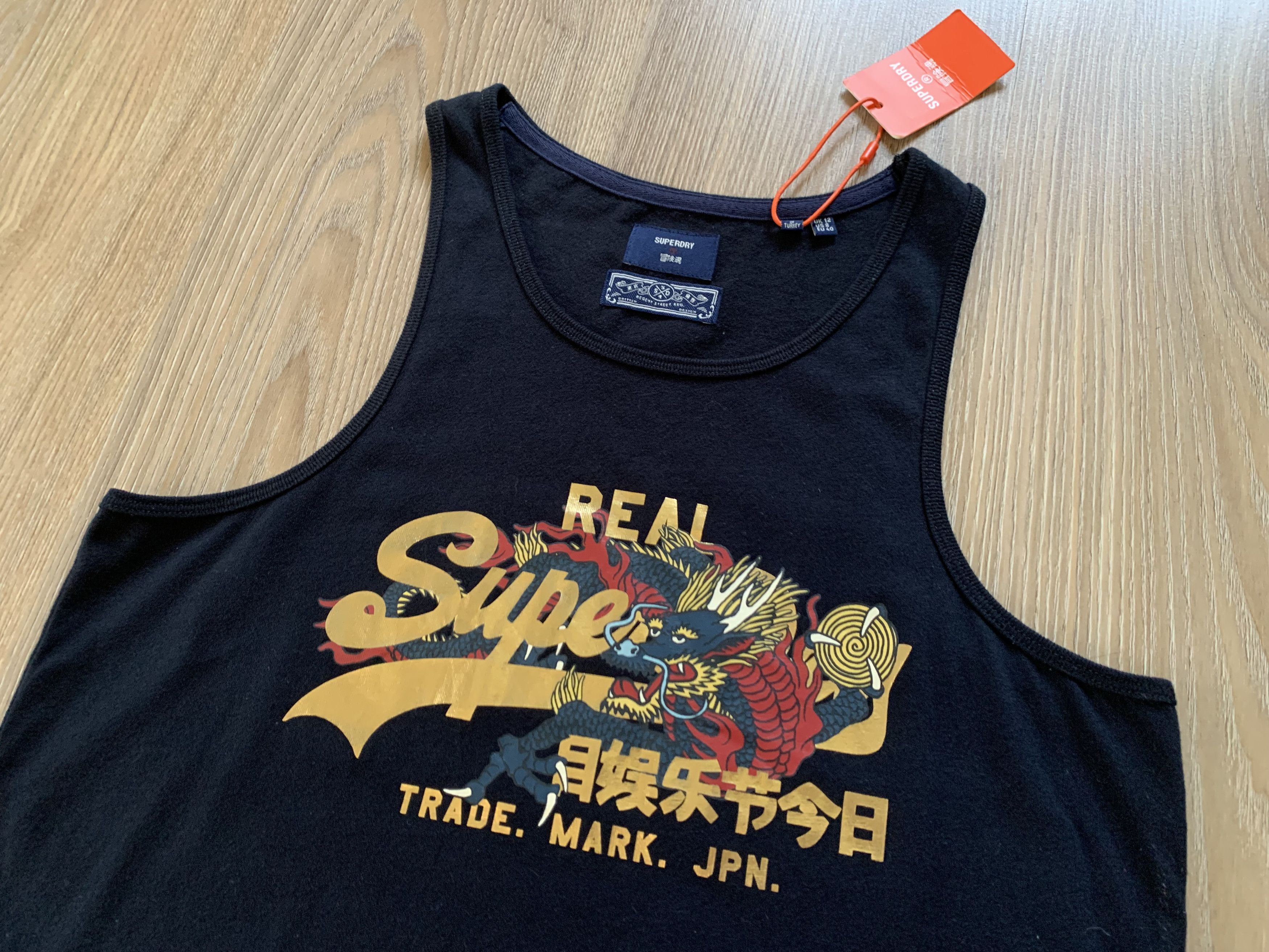Superdry Superdry Vintage Logo Narrative Vest Top Size M / US 6-8 / IT 42-44 - 4 Thumbnail