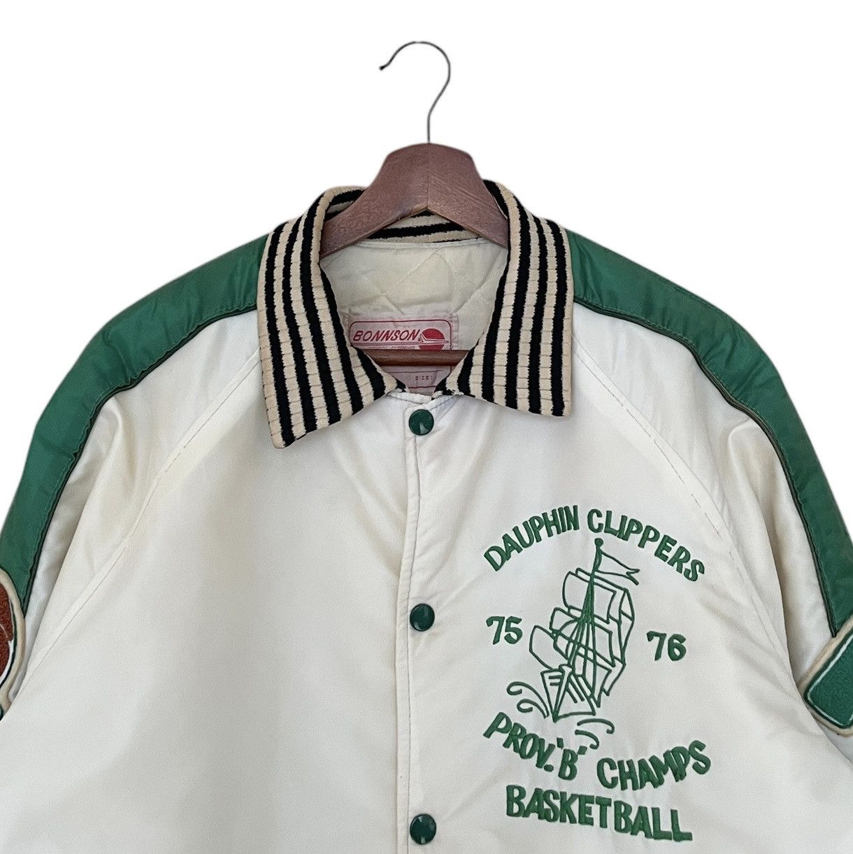 Vintage Vintage Brand Bonnson Baseball Team Varsity Jacket 1990s Size US M / EU 48-50 / 2 - 7 Thumbnail