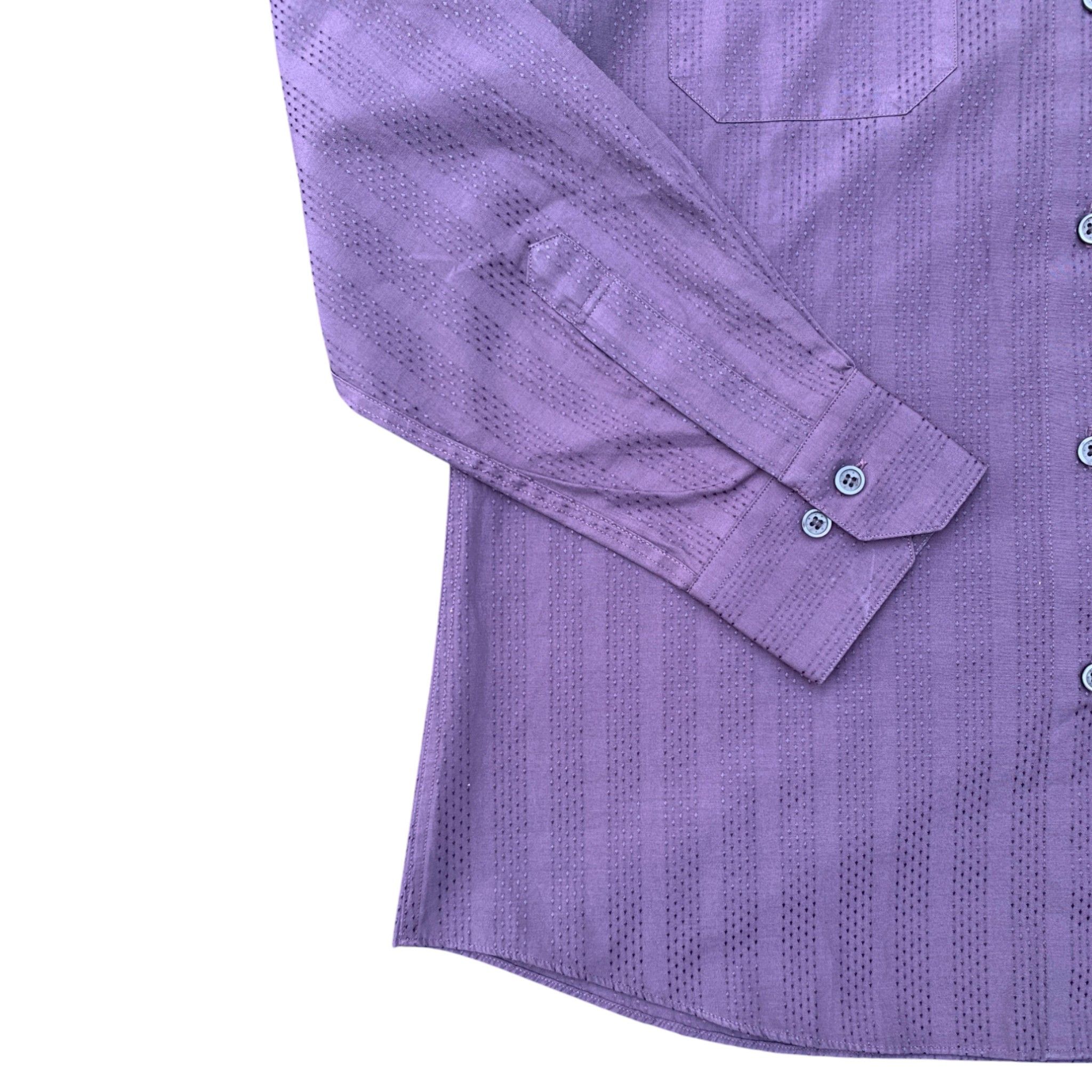 Givenchy Givency Button Up Dot Striped Long Sleeve Shirt Size US M / EU 48-50 / 2 - 4 Thumbnail