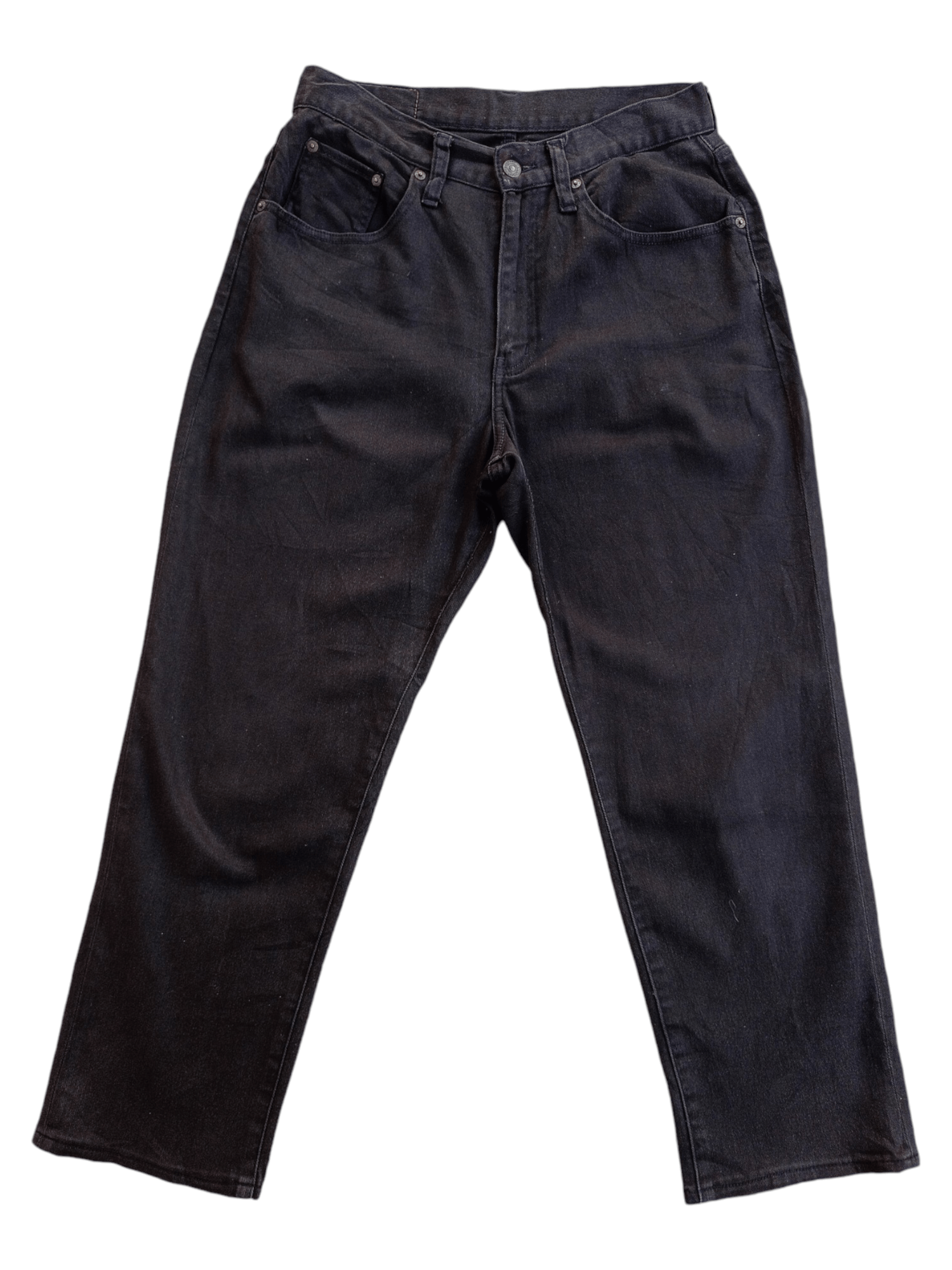 Japanese Brand × Vintage GOLD RUSH Black Vintage Streetwear Denim Size US 31 - 1 Thumbnail