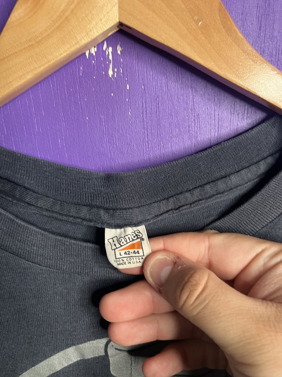 Harley Davidson × Vintage Vintage 70s Harley Davidson live to ride cropped tee Size L / US 10 / IT 46 - 4 Thumbnail