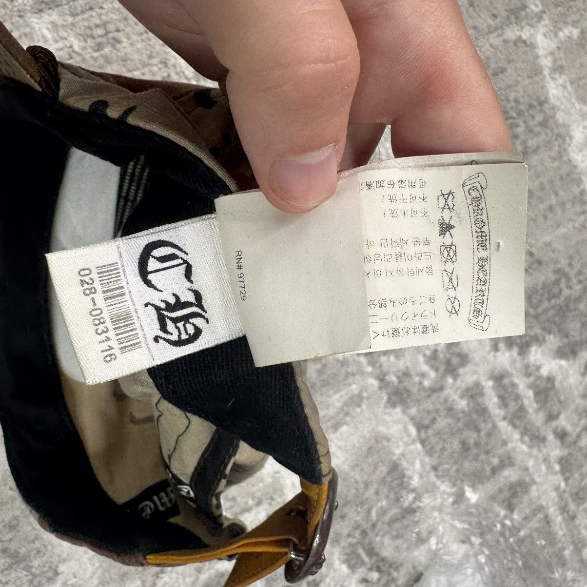 Chrome Hearts Matty boy sex records camo leather patch gunslinger hat Size ONE SIZE - 17 Thumbnail