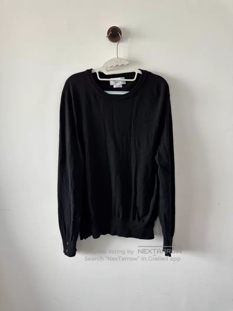 Thom Browne Thom Browne Black Woolen Sweater Size US XL / EU 56 / 4 - 1 Thumbnail