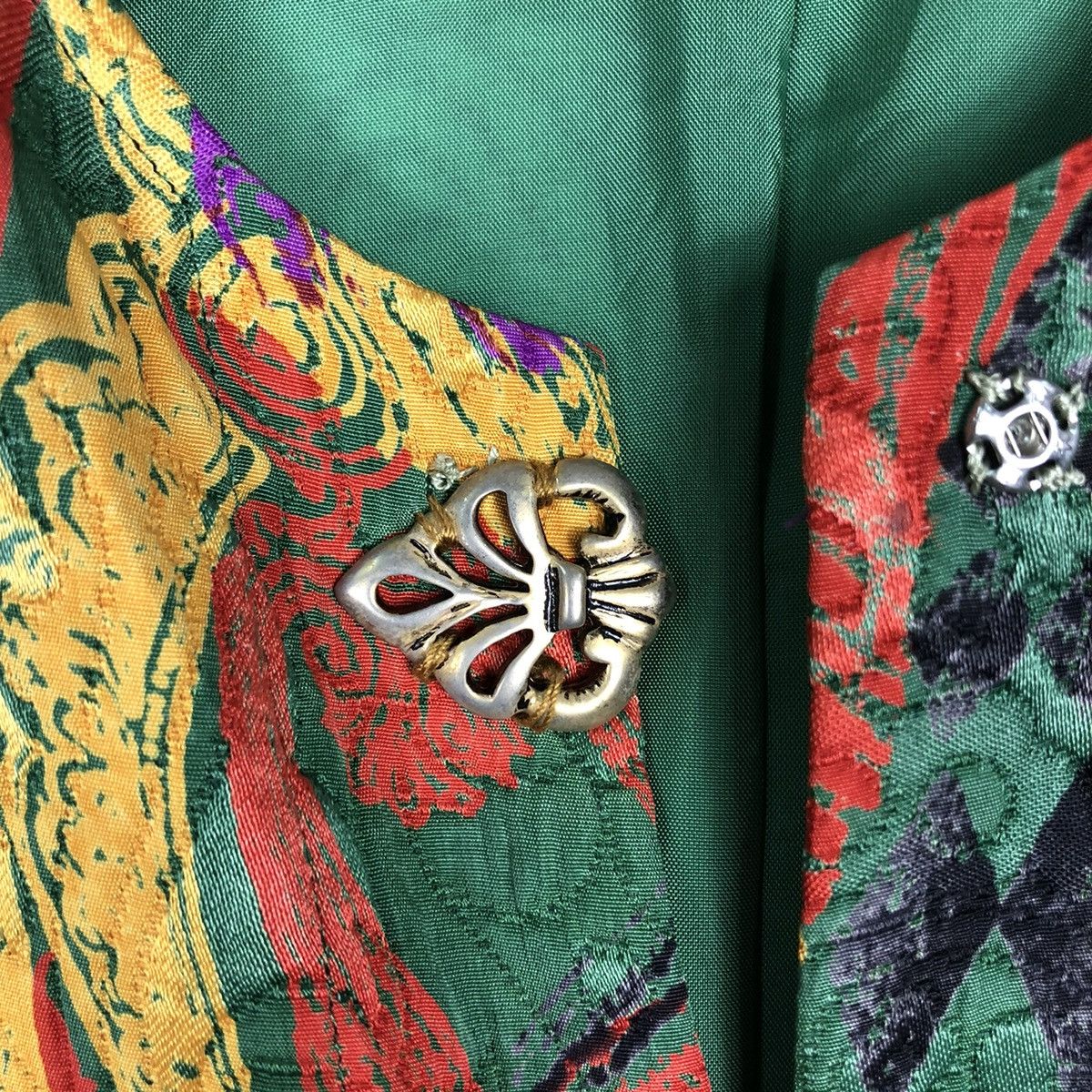 Japanese Brand VINTAGE COLOURFULL JACKET ART DESIGN TOPTOPOLO ISSEY MIYAKE Size US M / EU 48-50 / 2 - 16 Thumbnail