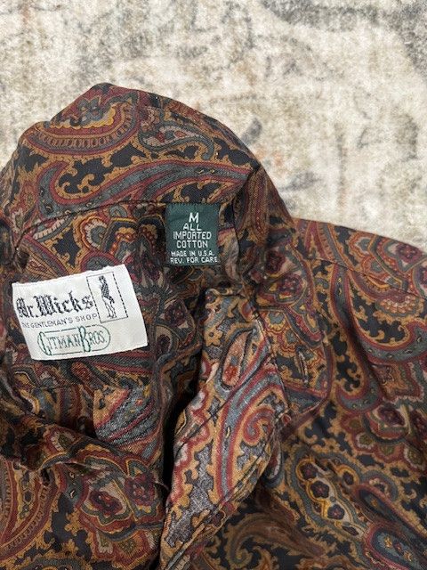 Gitman Bros. Vintage Gitman Bros. Vintage Paisley Shirt (M) – Made in USA Size US M / EU 48-50 / 2 - 6 Thumbnail