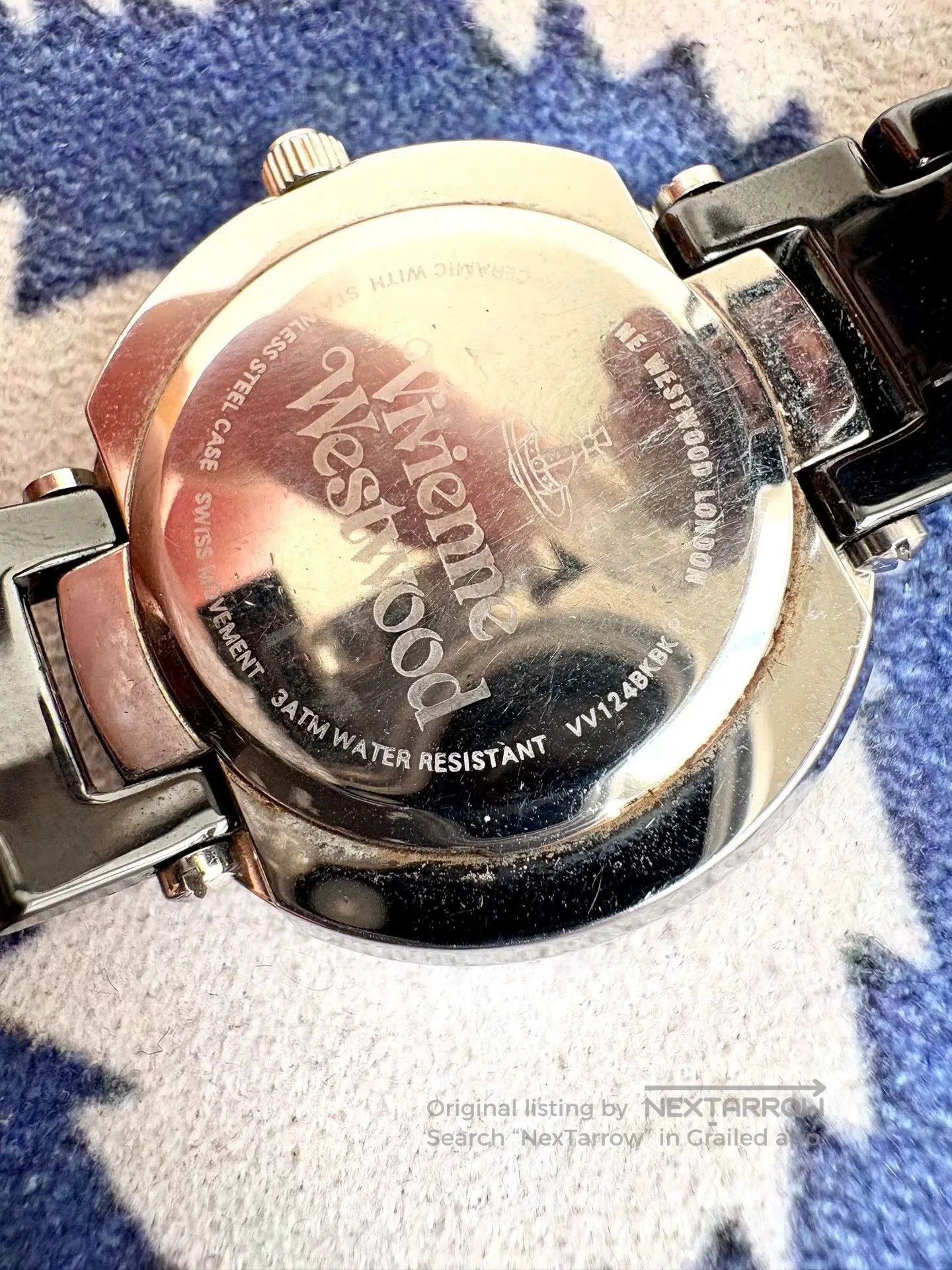 Vivienne Westwood Vivienne Westwood Vintage Black Saturn Ceramic Watch. Size ONE SIZE - 4 Thumbnail