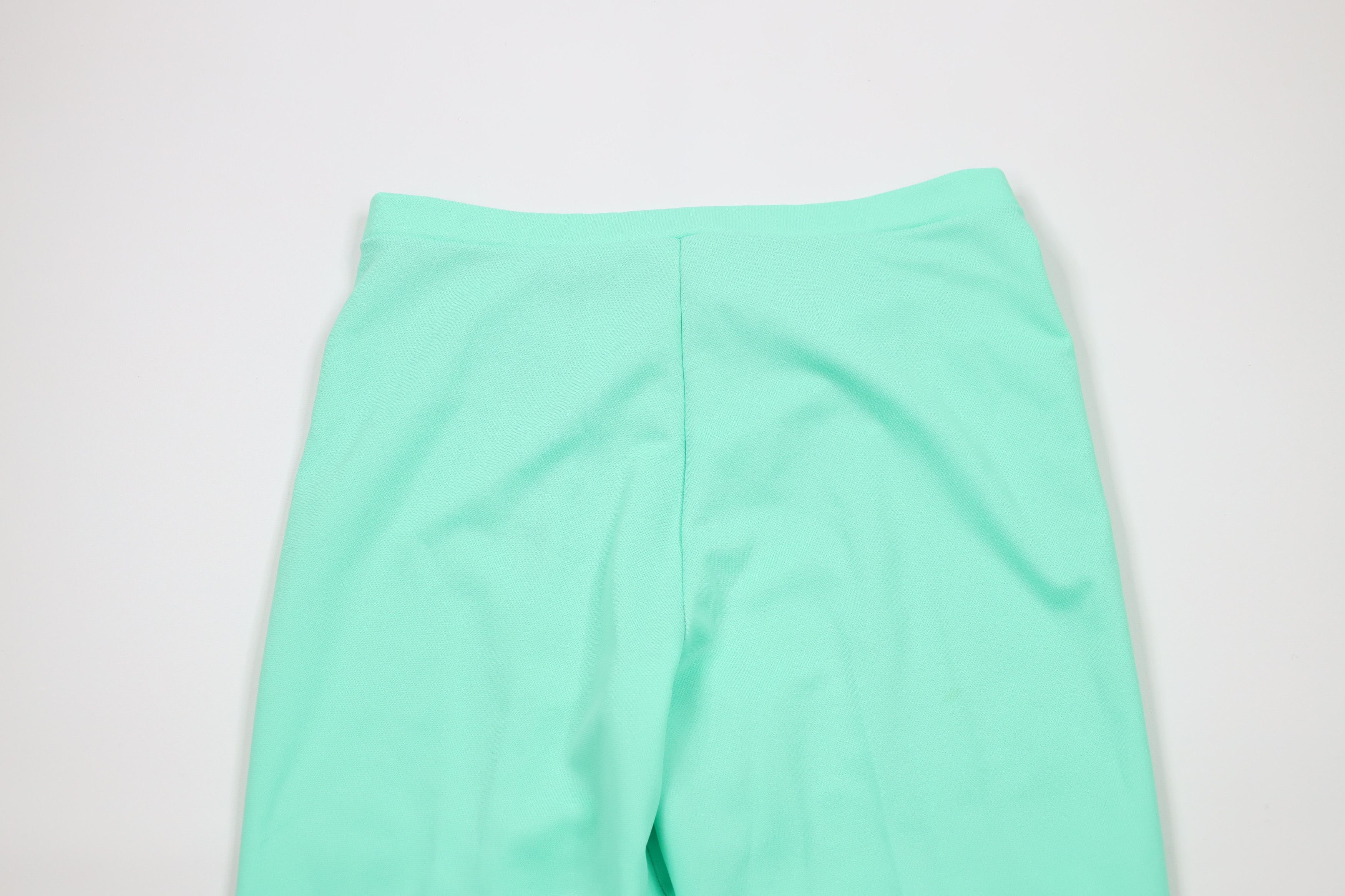 Vintage Vintage 70s Streetwear Bell Bottoms Pants Mint Green USA Size 38" / US 16 / IT 52 - 10 Thumbnail
