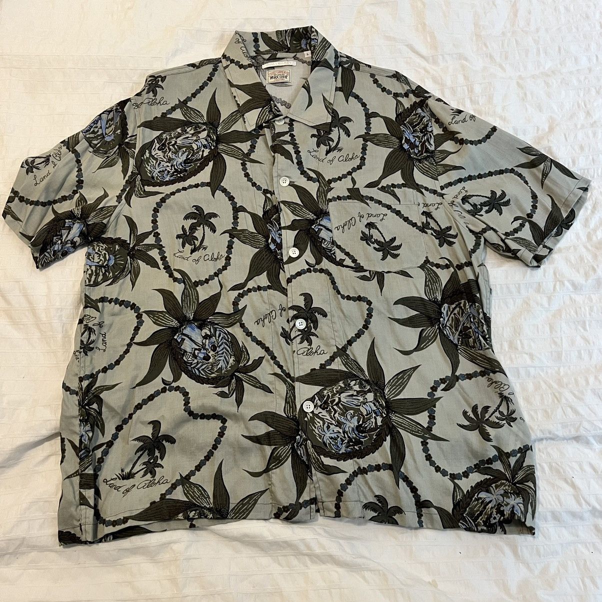 Our Legacy × Stussy Positive vibrations shirt Size US L / EU 52-54 / 3 - 1 Thumbnail