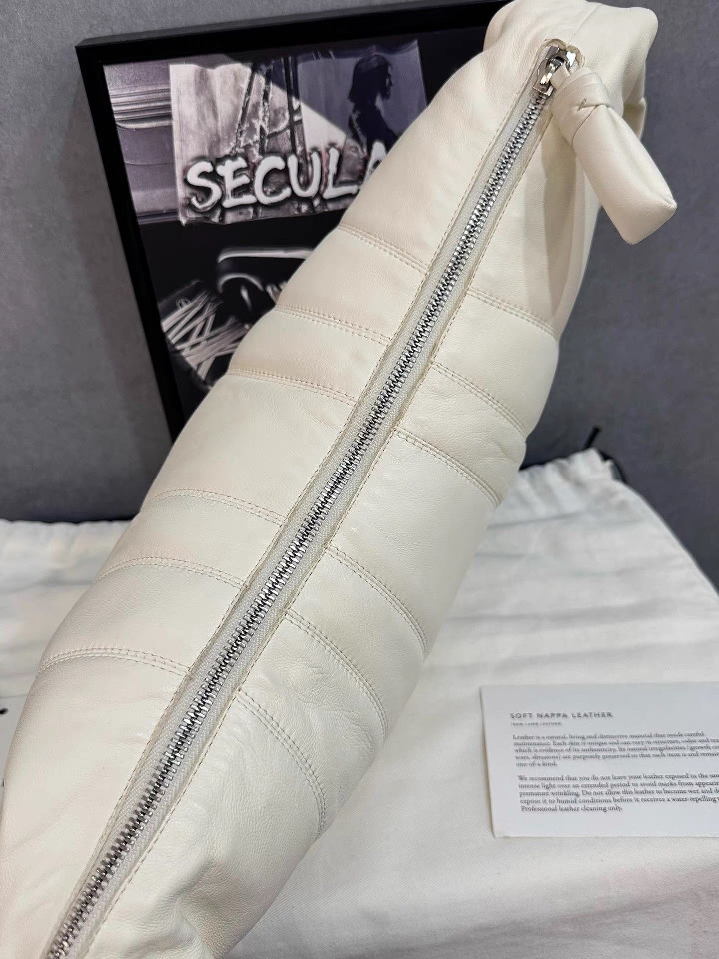 Lemaire Lemaire Brand New White Medium Croissant Bag K34 Size ONE SIZE - 7 Thumbnail