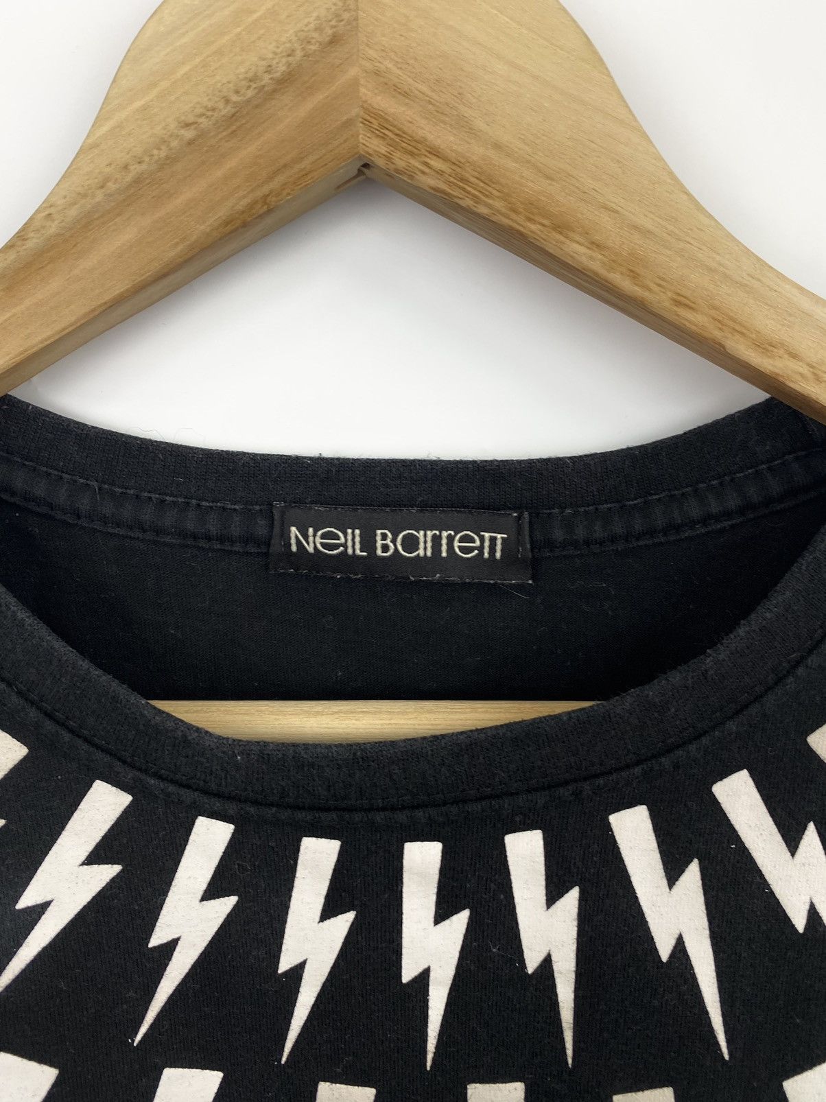 Neil Barrett fullprint t-shirt rare retro hype Y2K