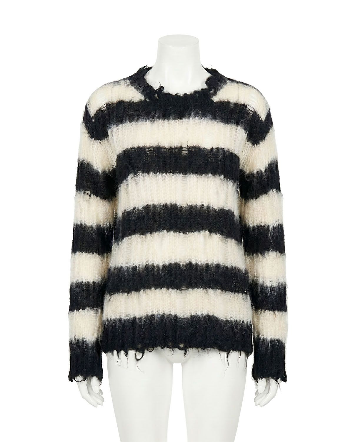 Junya Watanabe Junya Watanabe Distressed Mohair Sweater - AW14 Size US S / EU 44-46 / 1 - 2 Thumbnail